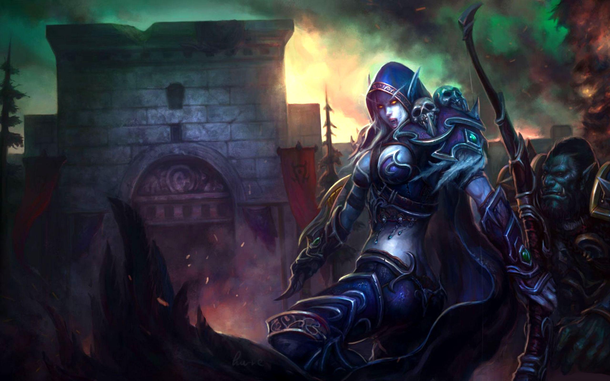 Night Elf Hunter Wallpapers - Top Free Night Elf Hunter Backgrounds ...