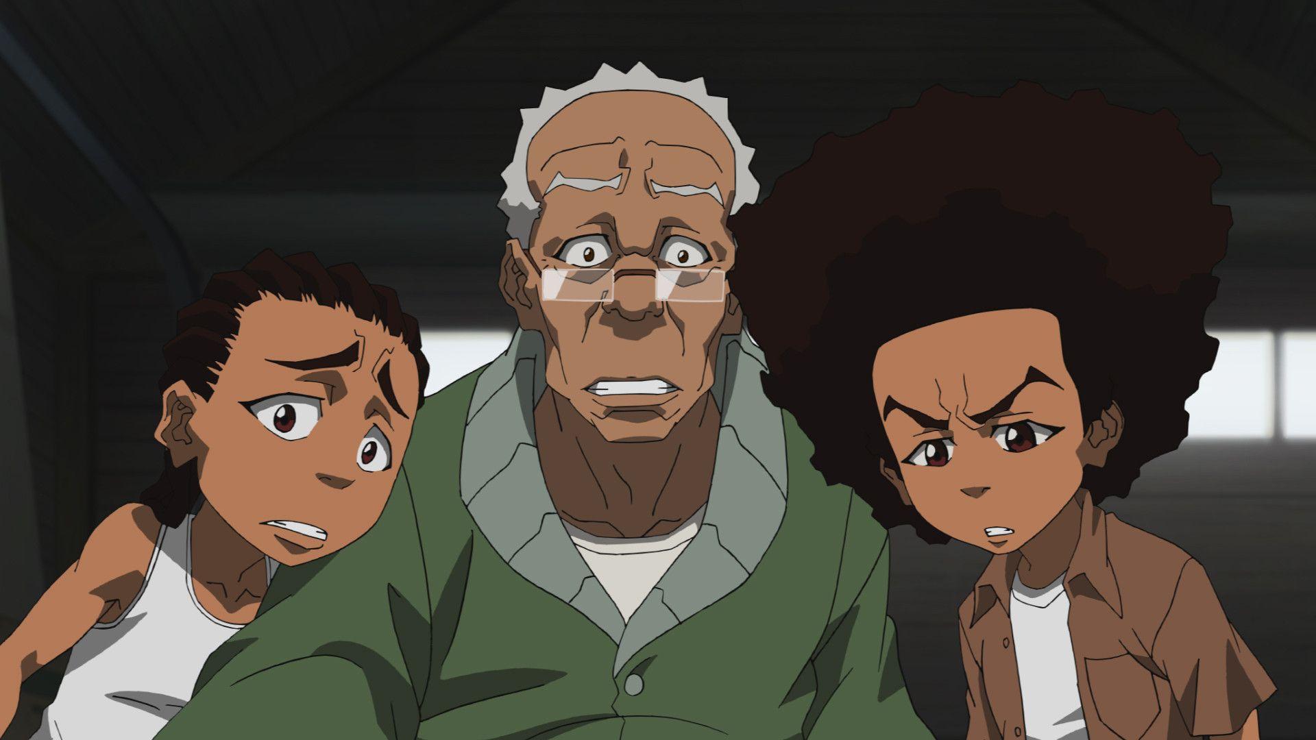 1920x1080 Boondocks Wallpaper Huey and Riley