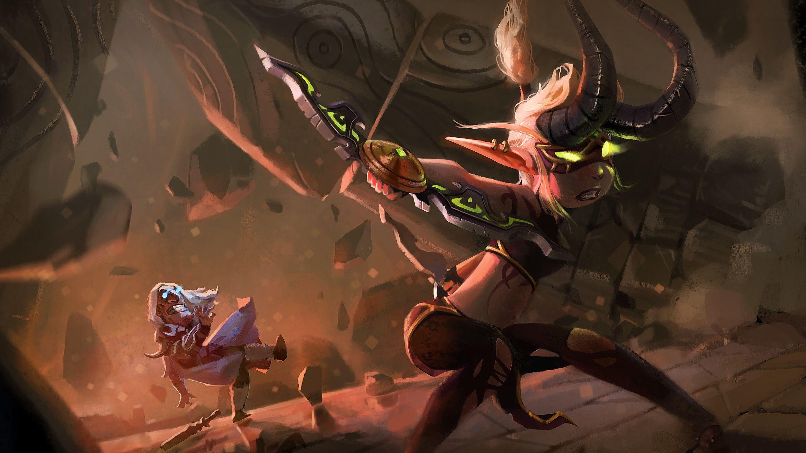 2580x1451 Wow Hunter Wallpaper