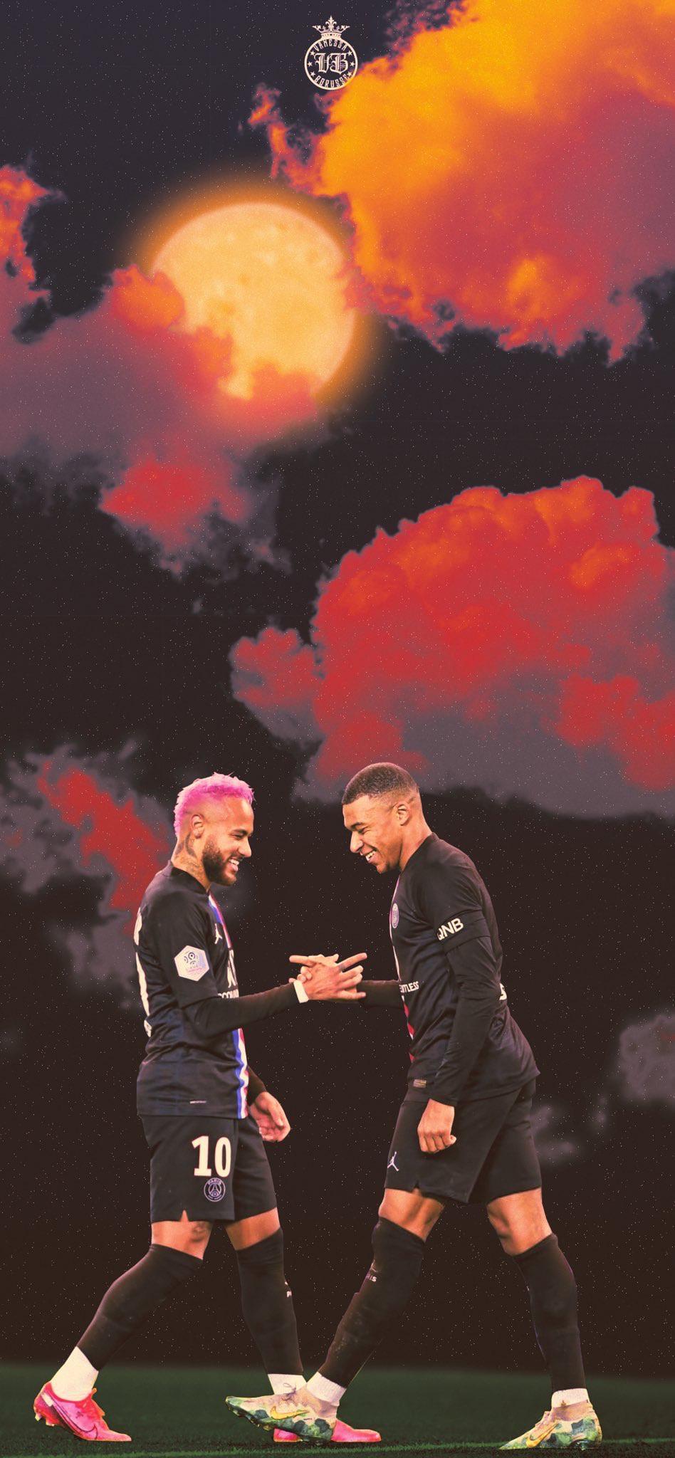 948x2048 PSG 5 0 Montpellier. After Mbappe's Goal, With Neymar Providing The Assist : This Handshake Happened And I Was Watching It From Row 5 In Parc Des Princes. The Match Was Amazing. Neymar