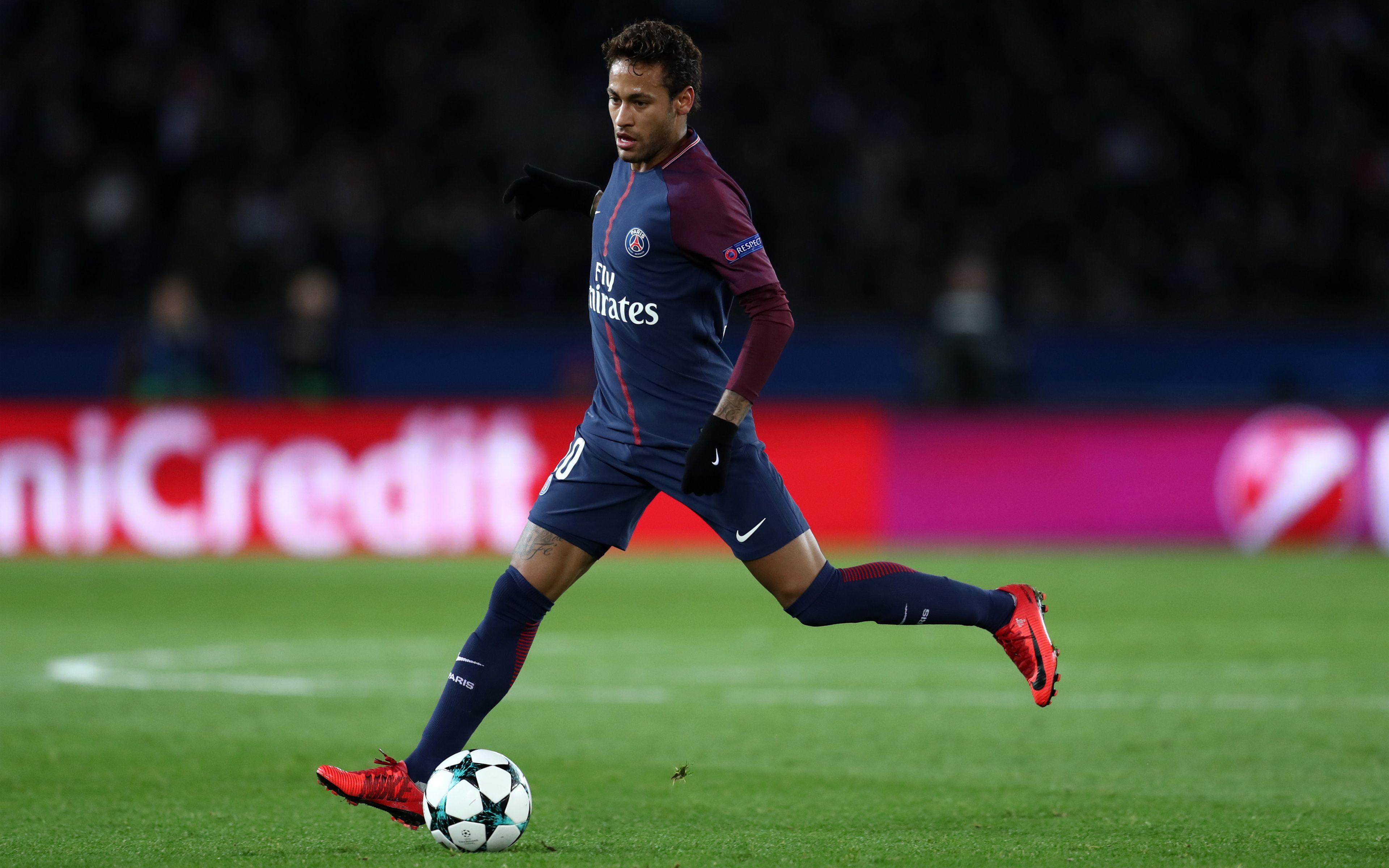 3840x2400 Download Wallpaper Neymar, PSG, Football, Paris, 4k, Football Stadium, Ligue Paris Saint Germain FC For Desktop With Resolution 3840x2400. High Quality HD Picture Wallpaper