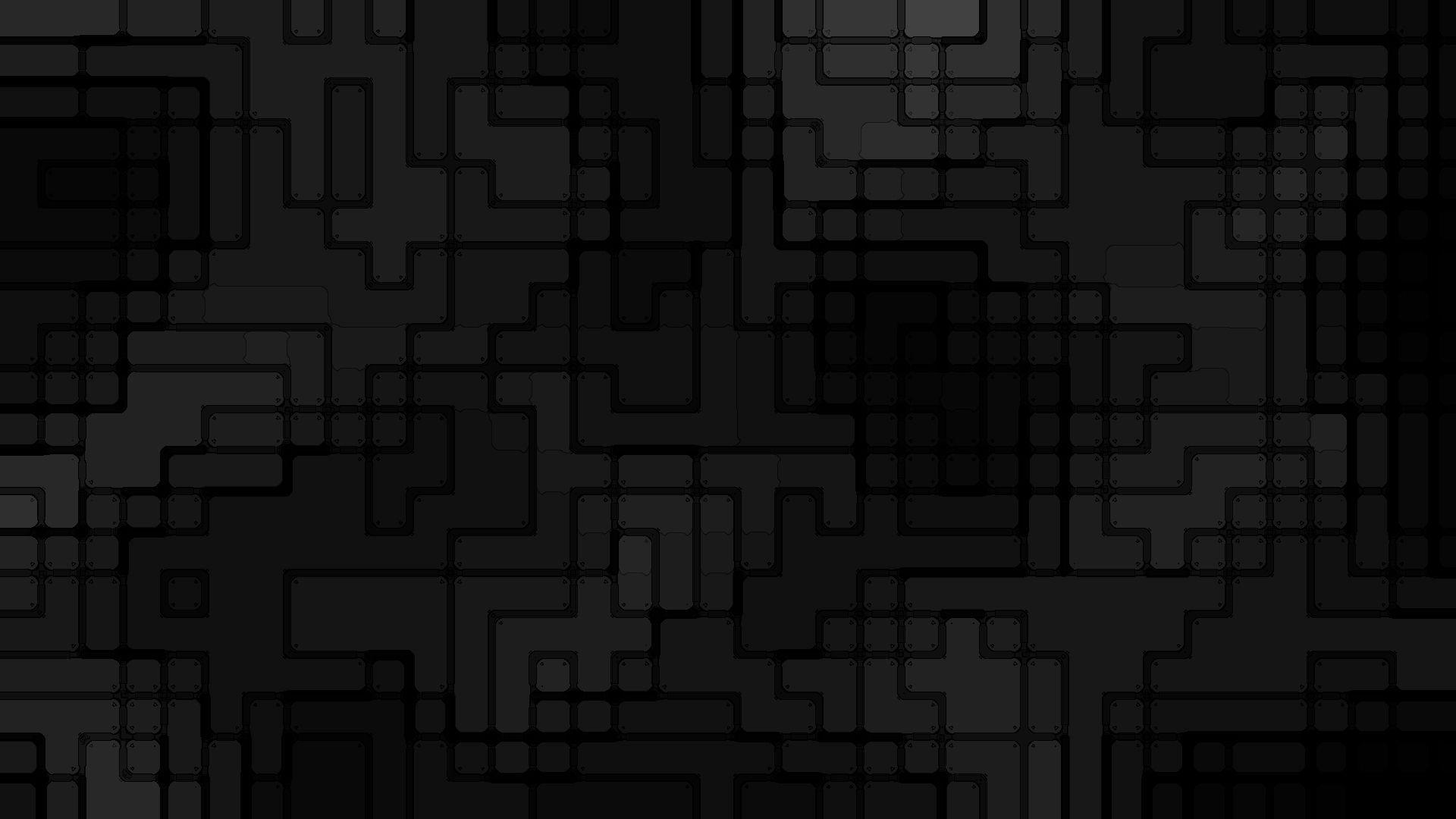 Cool Black Pattern Wallpaper