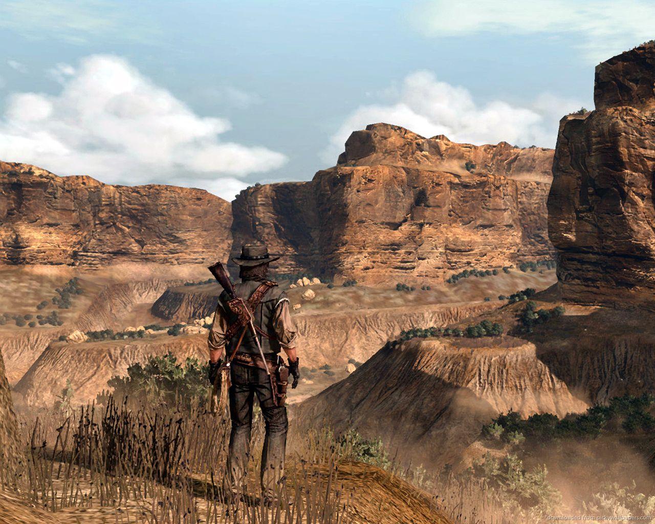 1280x1024 Old West Background
