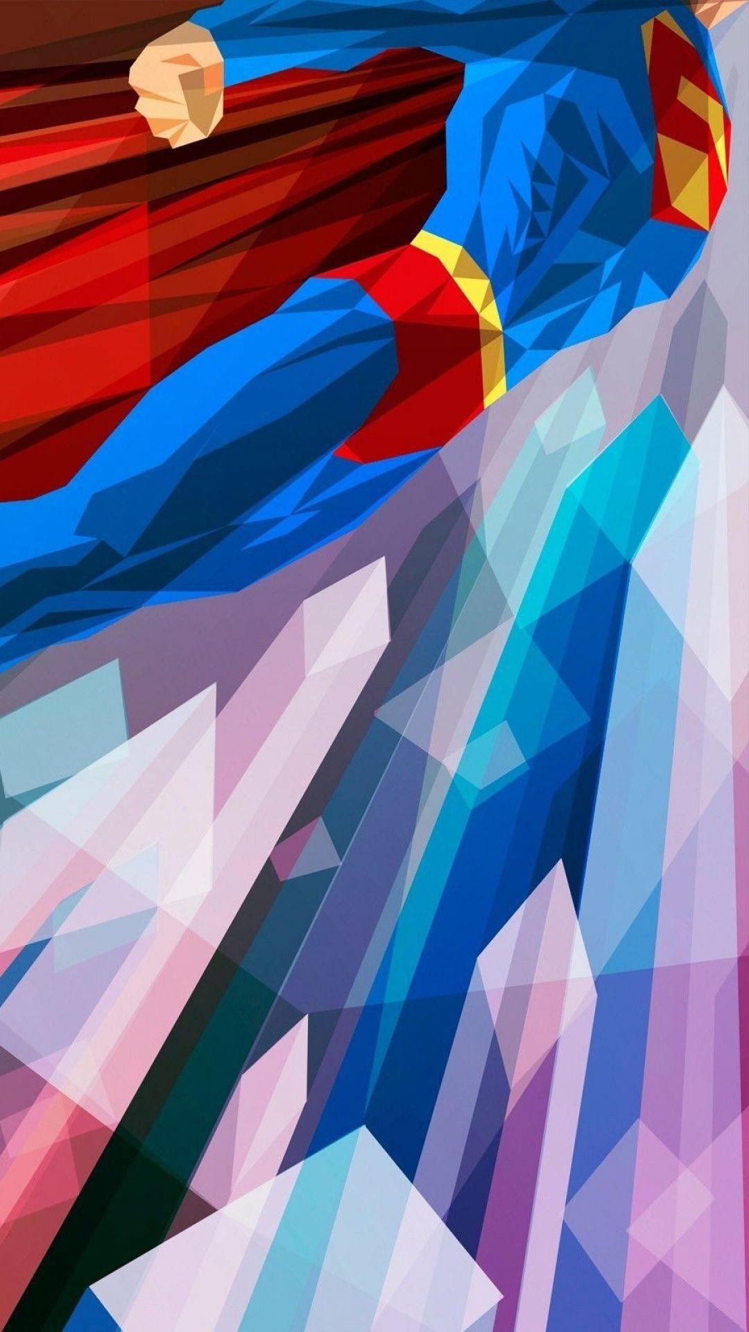 1080x1920 Superman iPhone Background