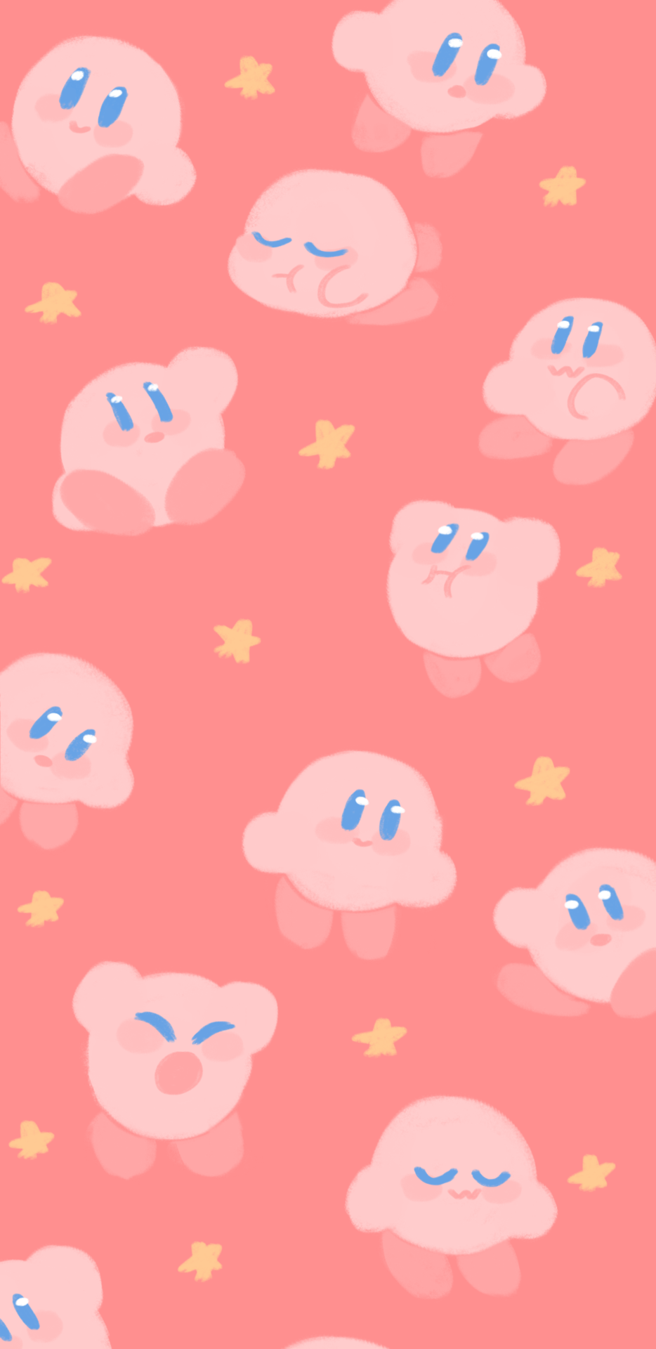 Twitter  Kirby  Kawaii wallpaper Cute patterns wallpaper Wallpaper  iphone cute