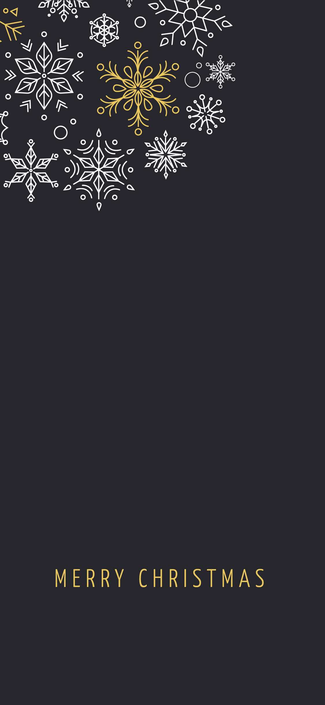 1125x2436 Christmas iPhone Wallpaper 2019. Ginger and Ivory