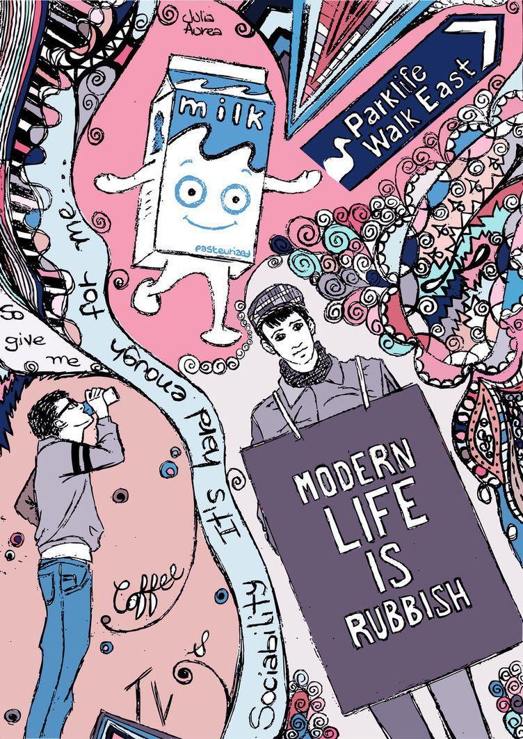 752x1063 blur collage : JuliaAurea. Blur band, Gorillaz, Band wallpaper