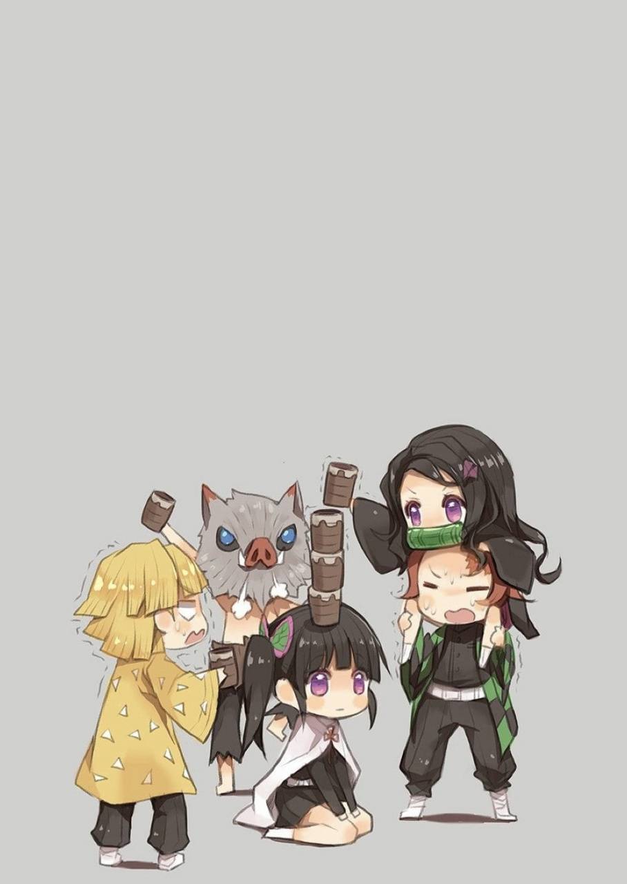 908x1280 demon slayer wallpaper