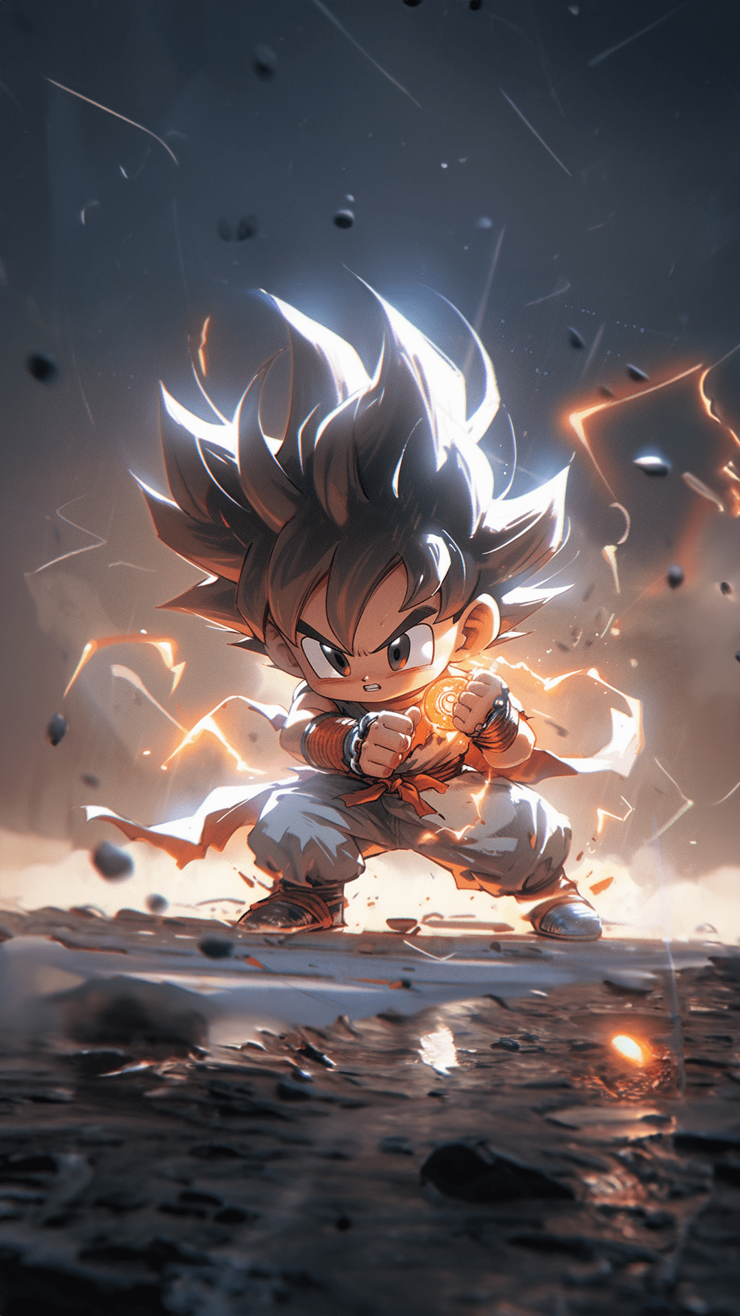 1080x1920 Son Goku Wallpaper
