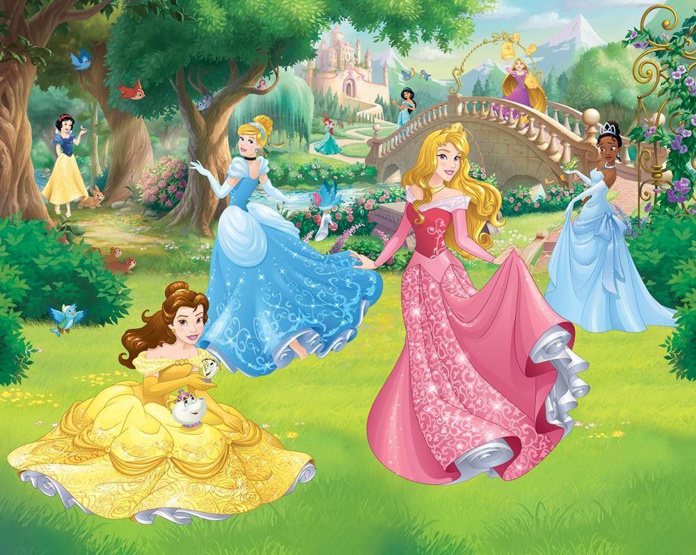 1000x798 Disney Princess Bedroom Mural HD Wallpaper