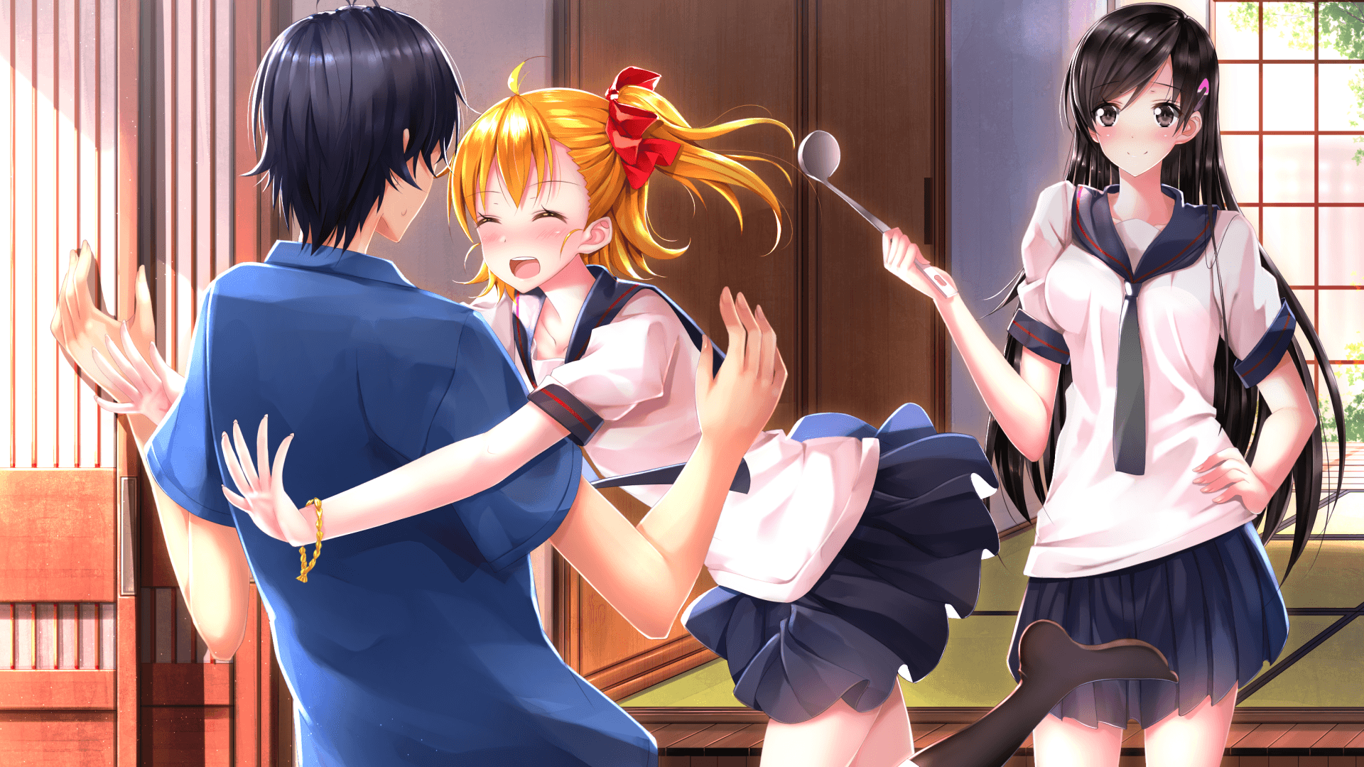 1920x1080 Anime Barakamon Hina Kubota Seishuu Handa Naru Kotoishi Wallpaper. Anime, Desenhos