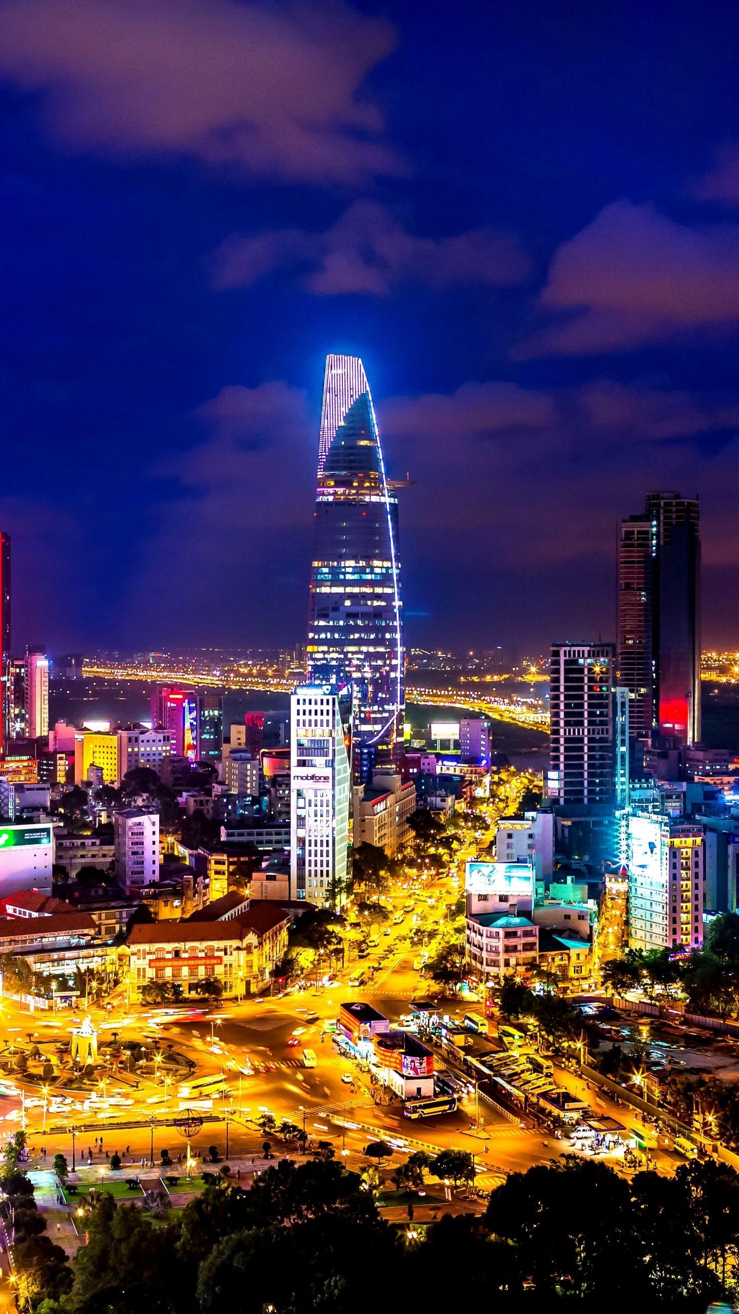 1440x2560 Ho Chi Minh City Wallpaper