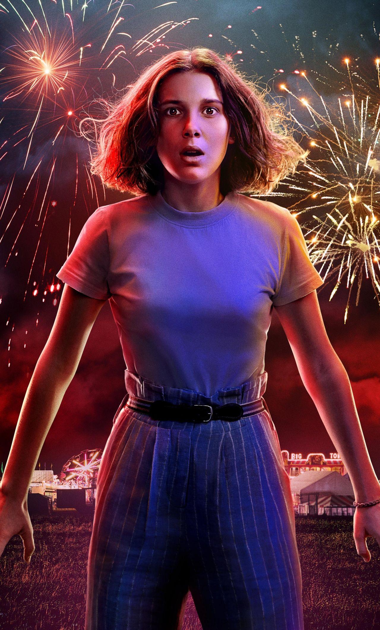 1280x2120 Millie Bobby Brown As Eleven Stranger Things 3 Poster iPhone 6 plus Wallpaper, HD TV Series 4K Wallpaper, Image, Photo and Background