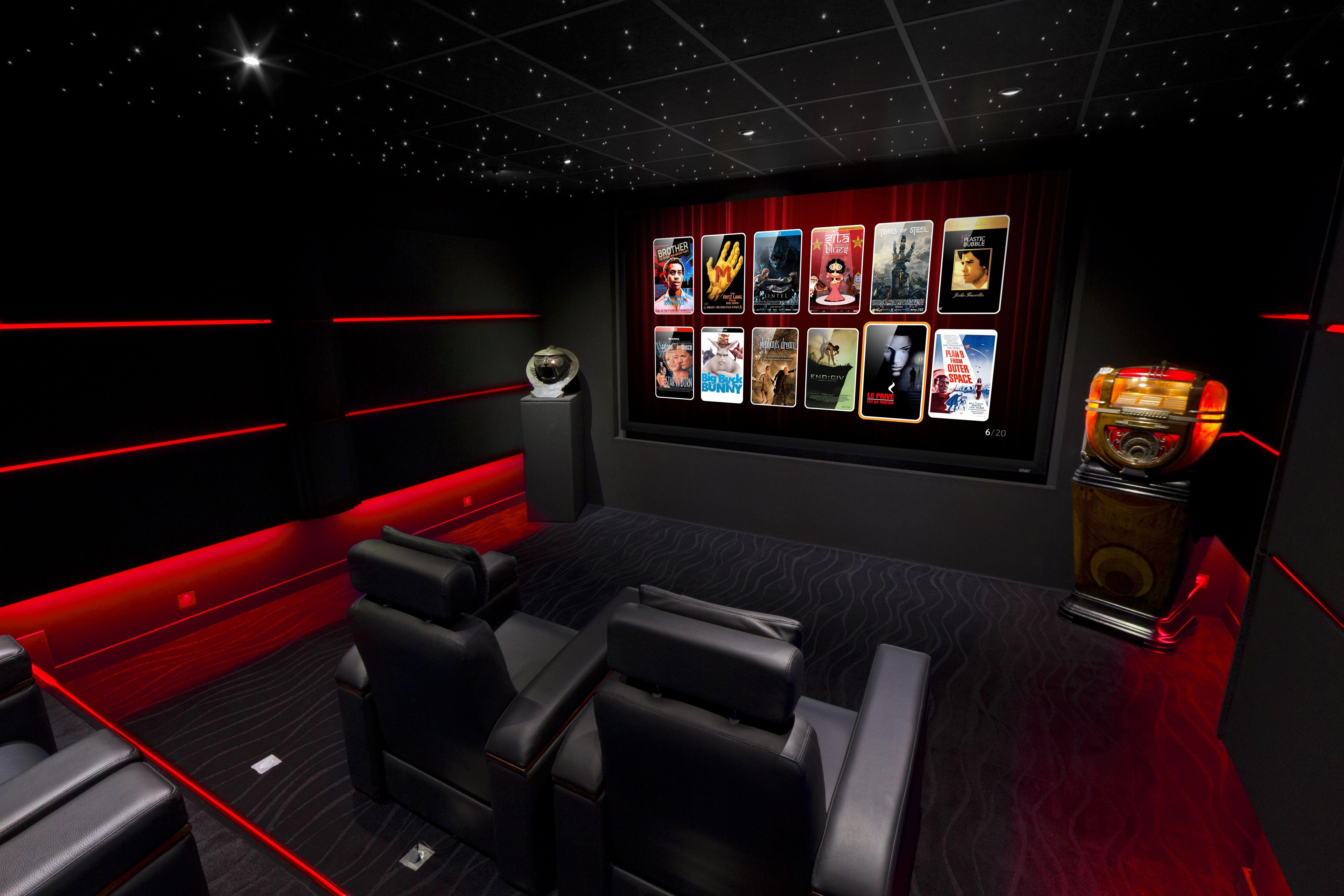 5184x3456 Black Home Movie Theater