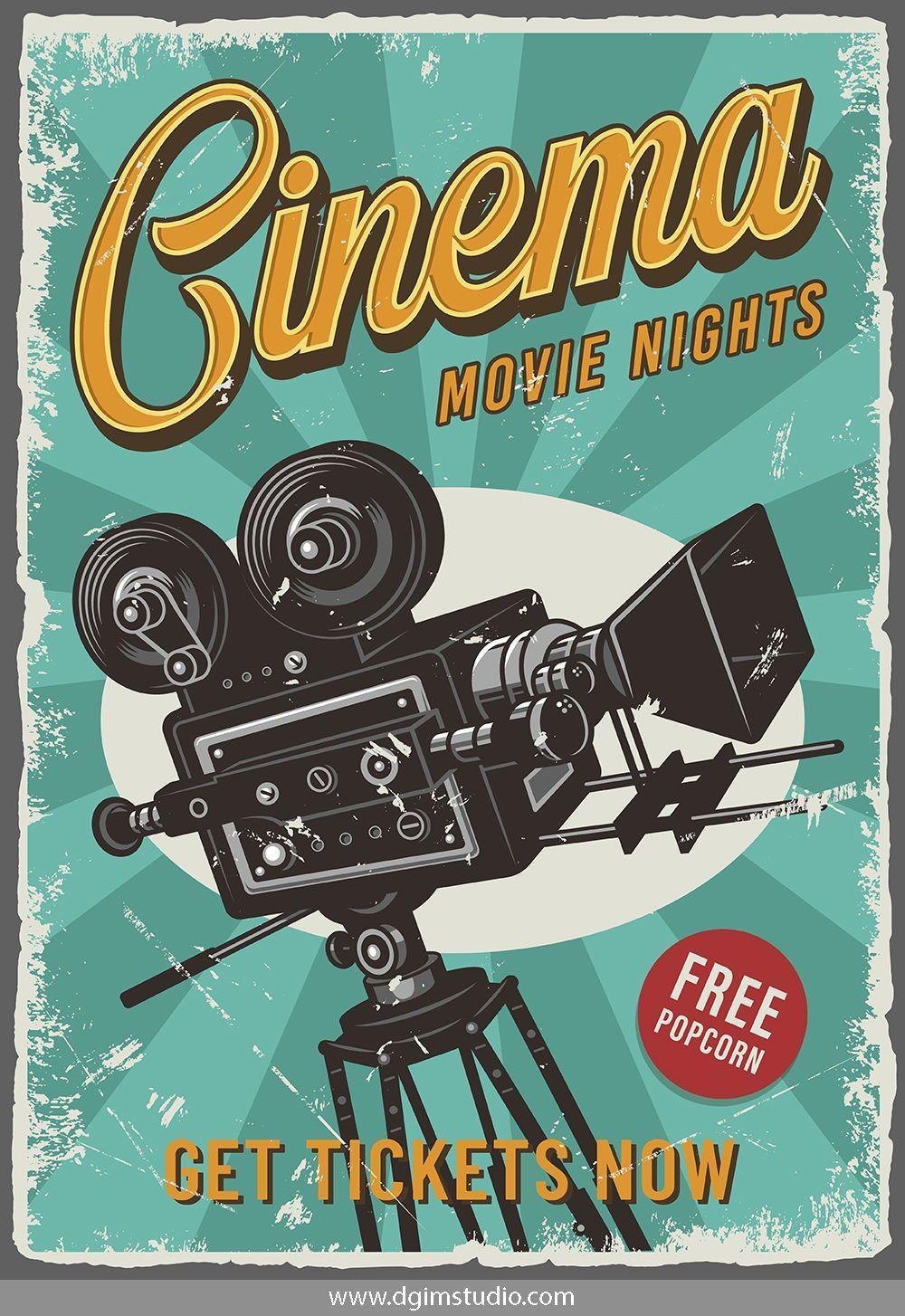 1000x1454 Cinema Posters. Poster vintage retro, Vintage poster design, Cinema posters