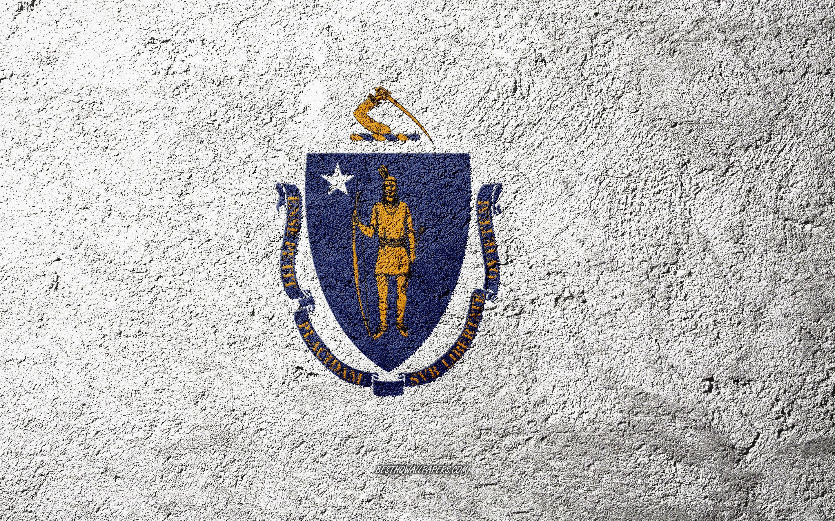 Massachusetts Flag Wallpapers - Top Free Massachusetts Flag Backgrounds