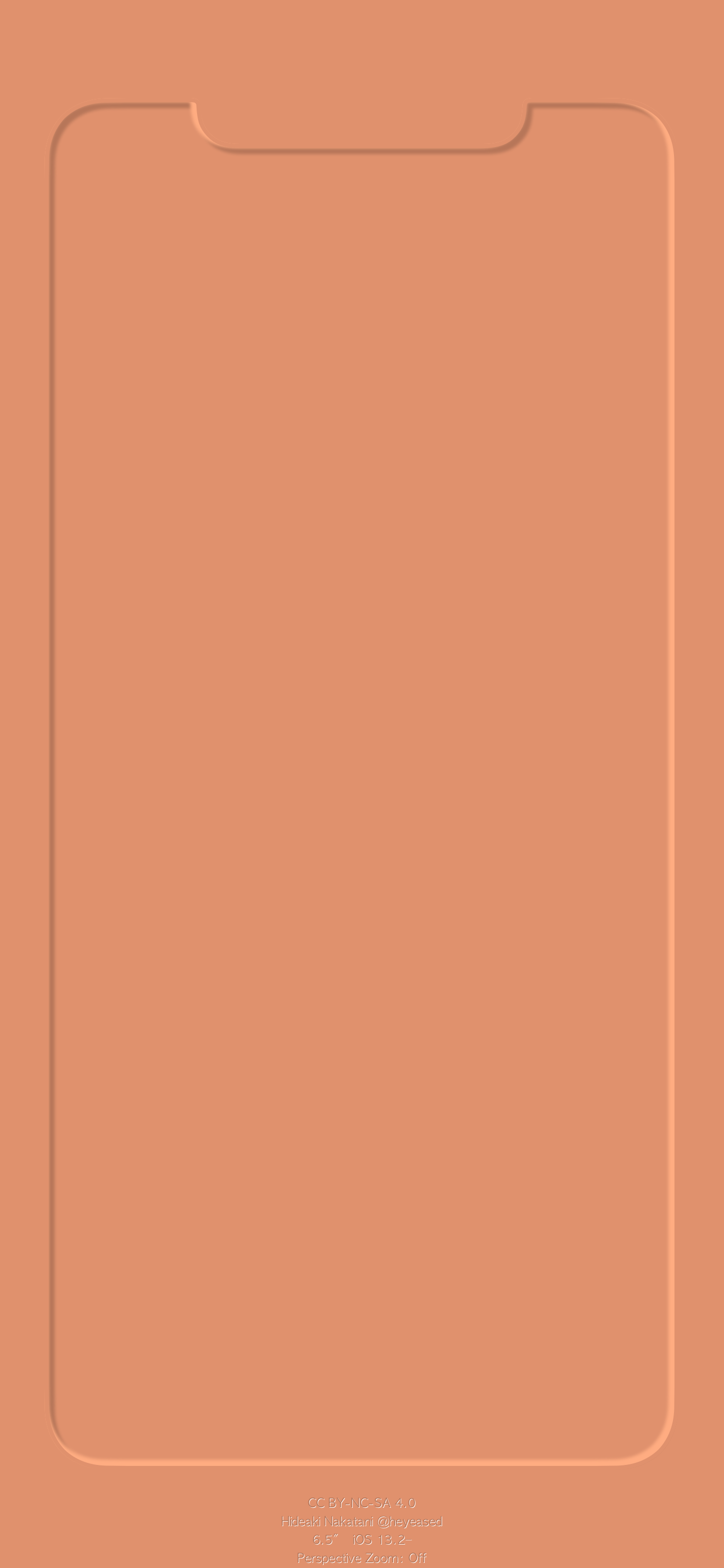 1418x3072 3D border wallpaper for iPhone