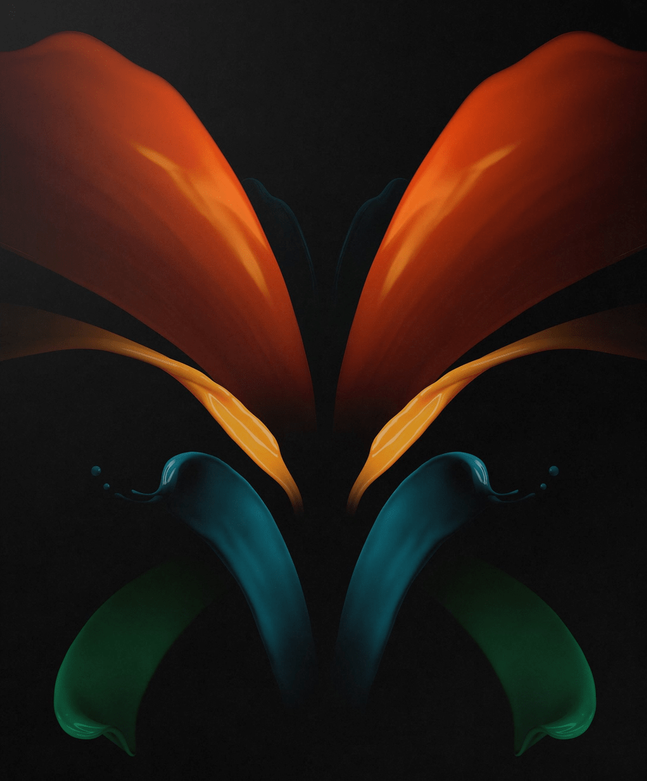 940x1135 Leaked Galaxy Z Fold 2 wallpaper tip it won't fulfill a major foldable phone promise