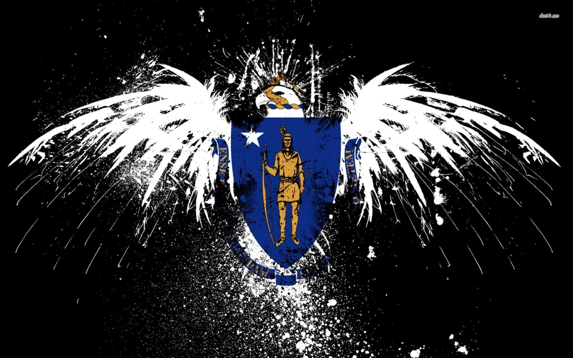 Massachusetts Flag Wallpapers - Top Free Massachusetts Flag Backgrounds ...