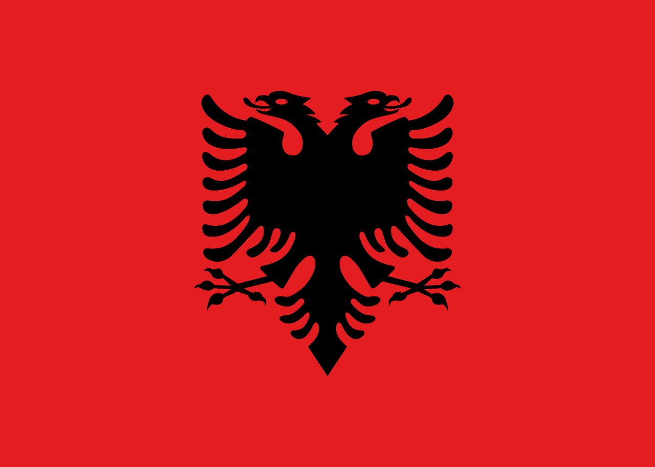 1280x914 Albanian Flag, Albania Flag, Flag of Albania, Albania Flaga Wallpaper