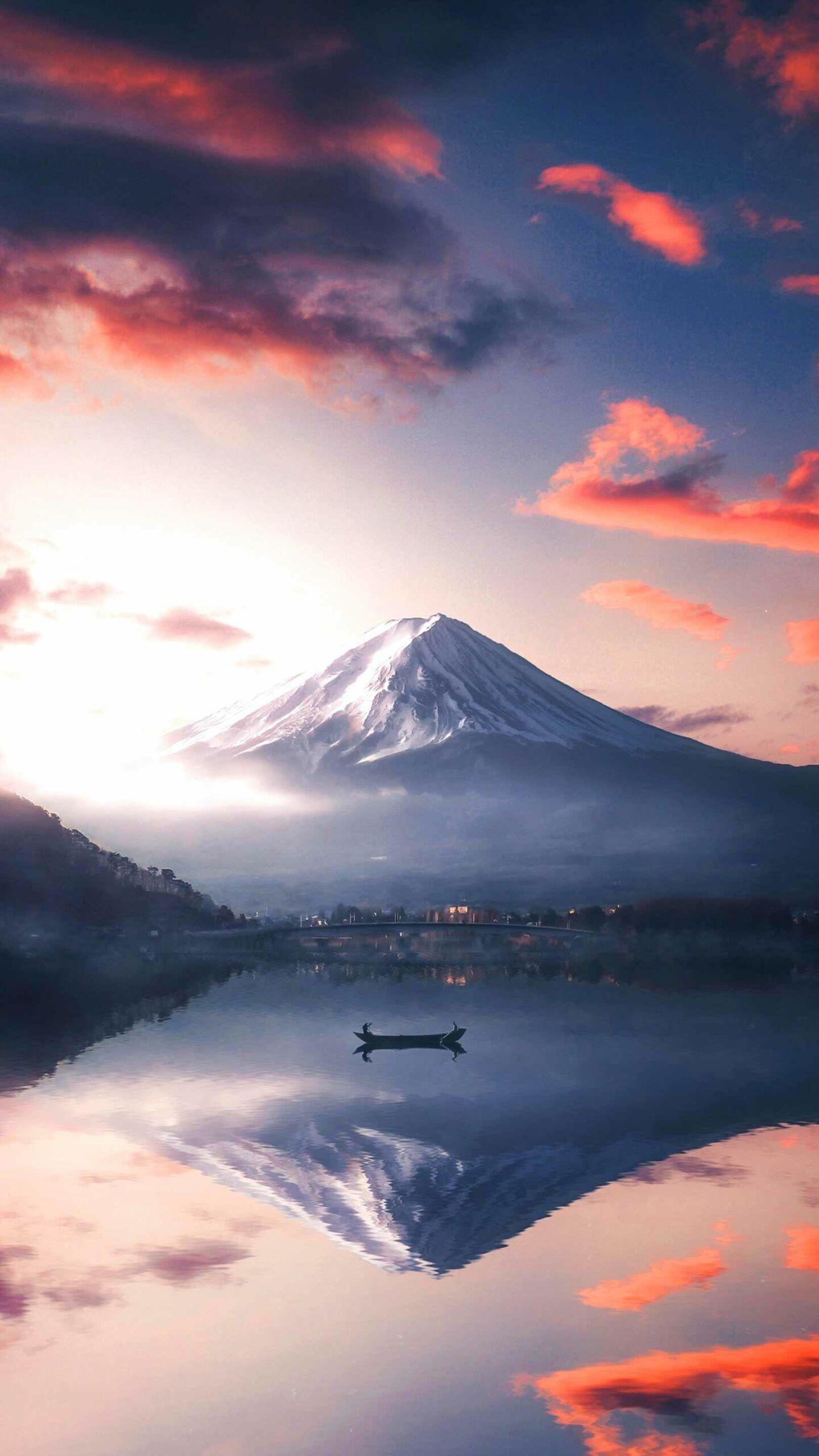 Mount Fuji mountfuji mountains nature HD wallpaper  Peakpx