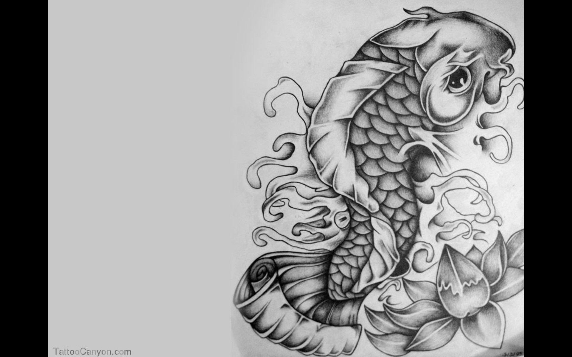 1920x1200 Koi Fish Wallpaper