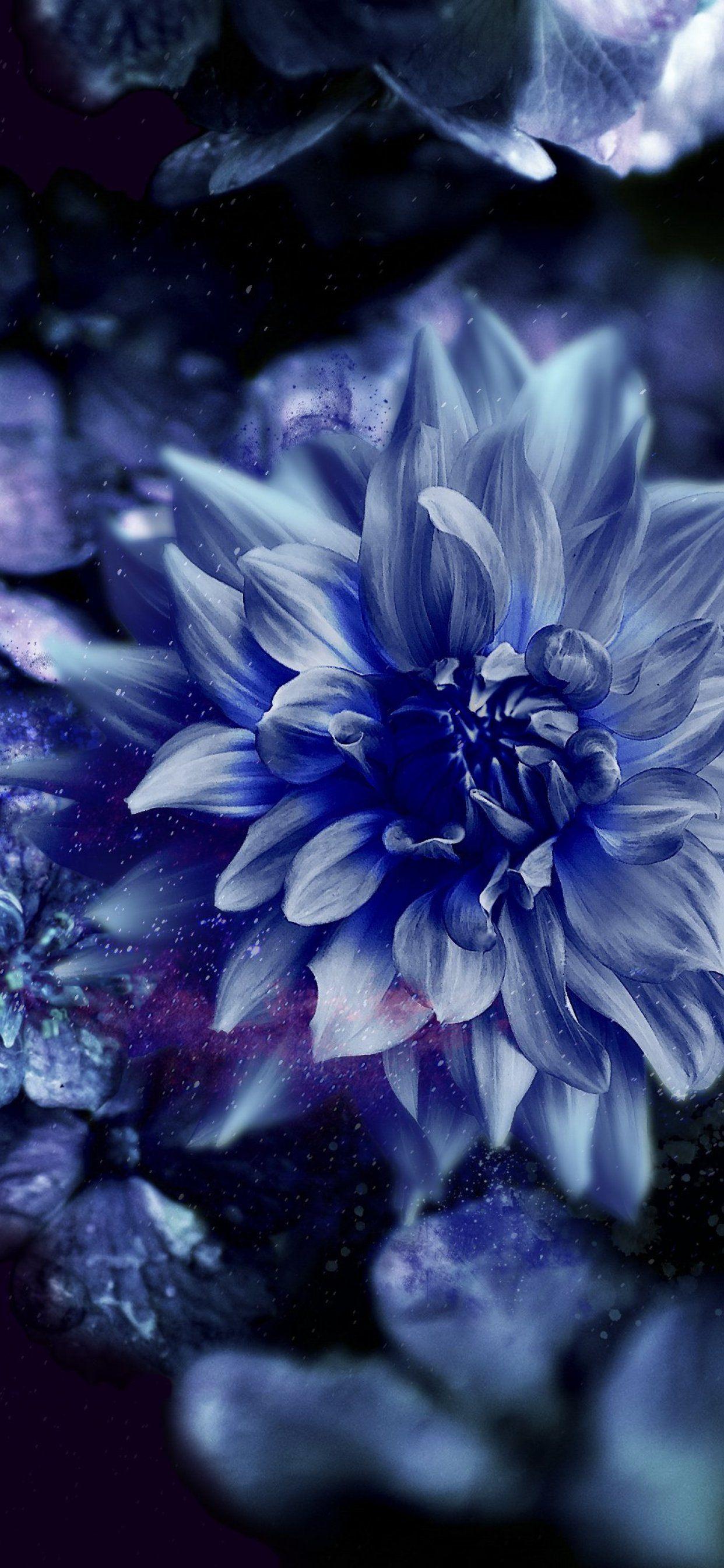 1242x2688 Mystical FLowers 3D Desktop HD Wallpaper