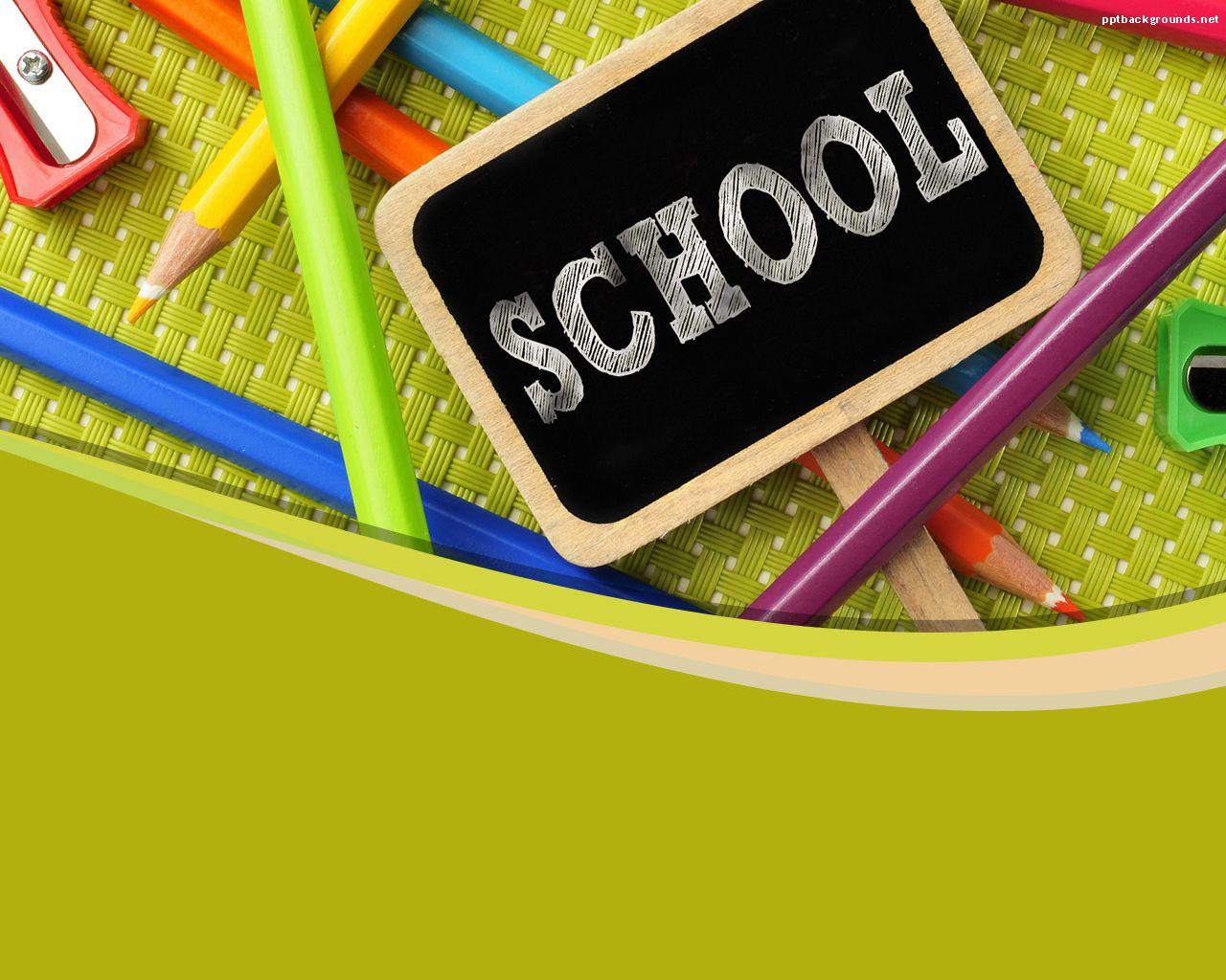 1280x1024 cute school background for powerpoint