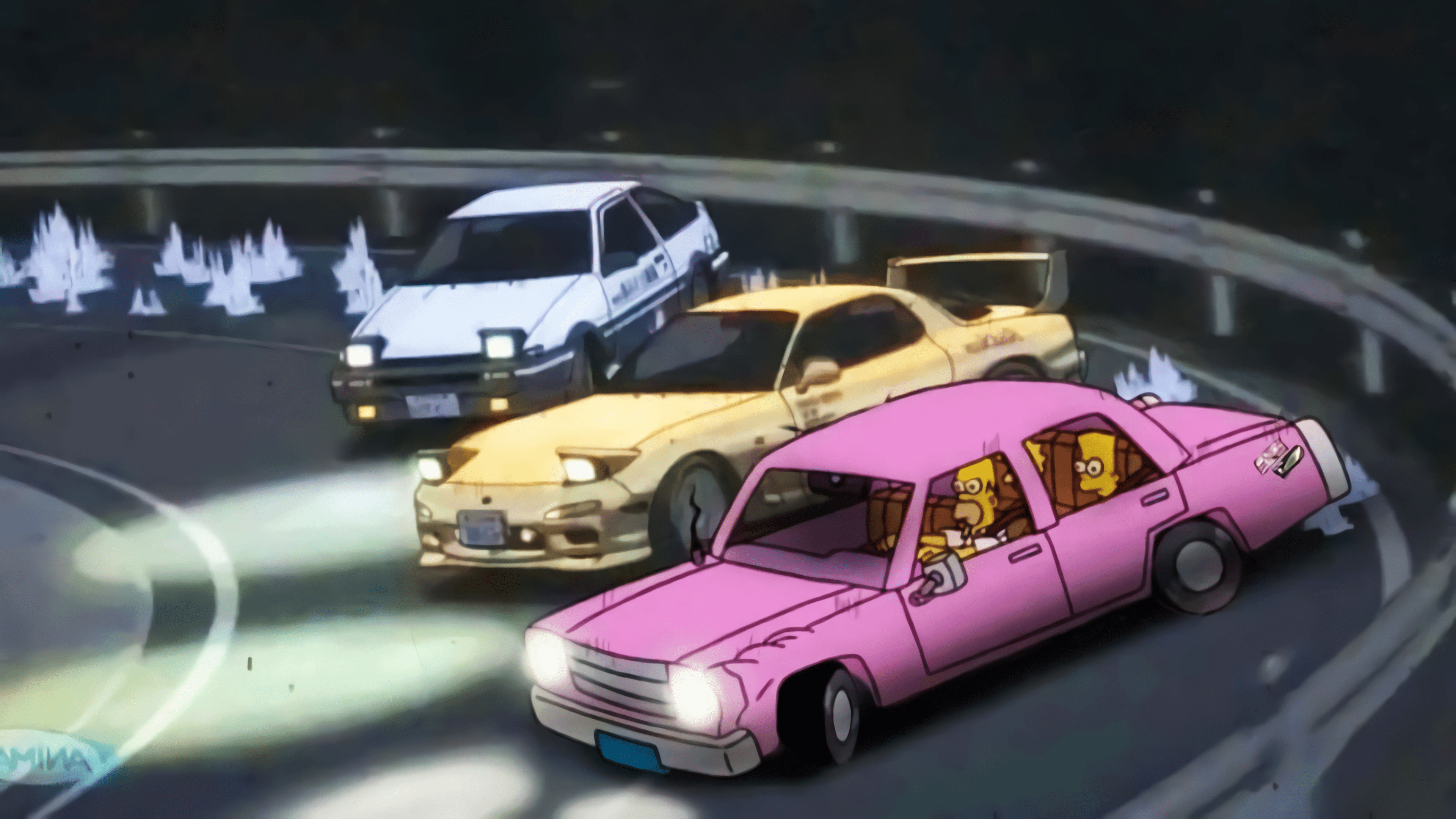 3840x2160 Car Drifting Live Wallpaper iPhone