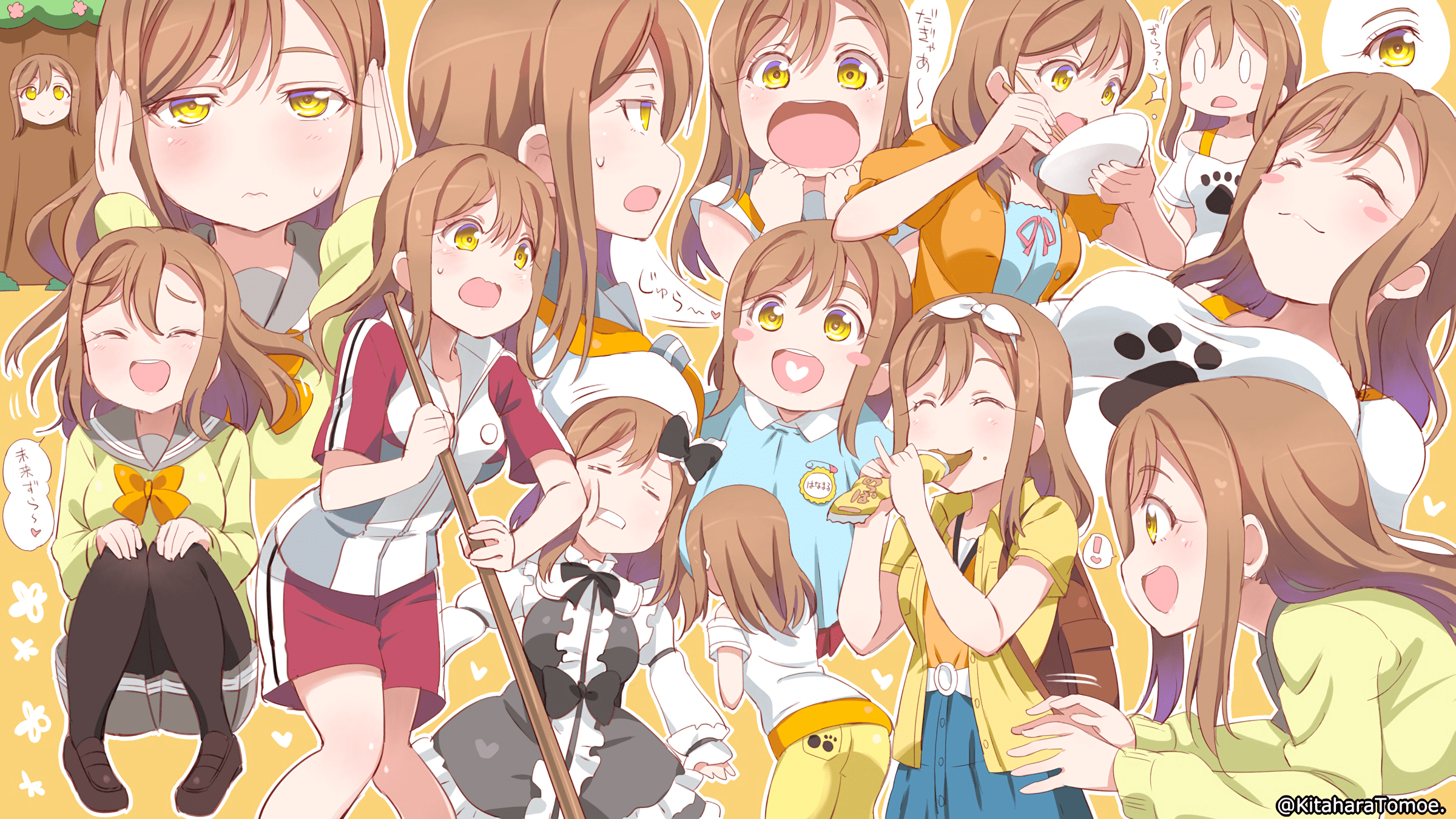2400x1350 Free Hanamaru wallpaper for you, zura