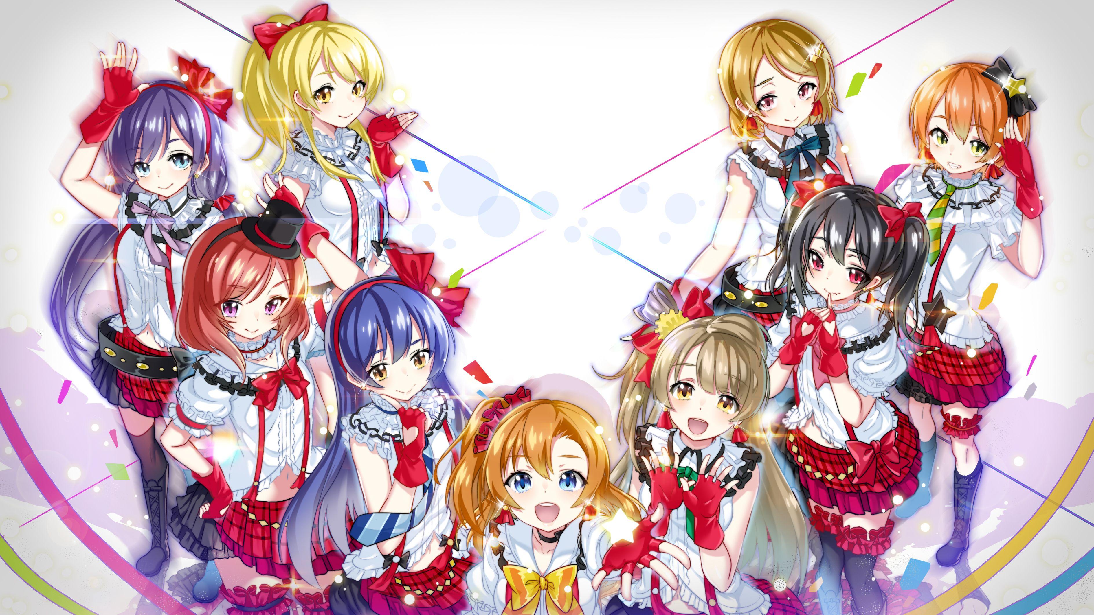Love Live Wallpapers Top Free Love Live Backgrounds WallpaperAccess