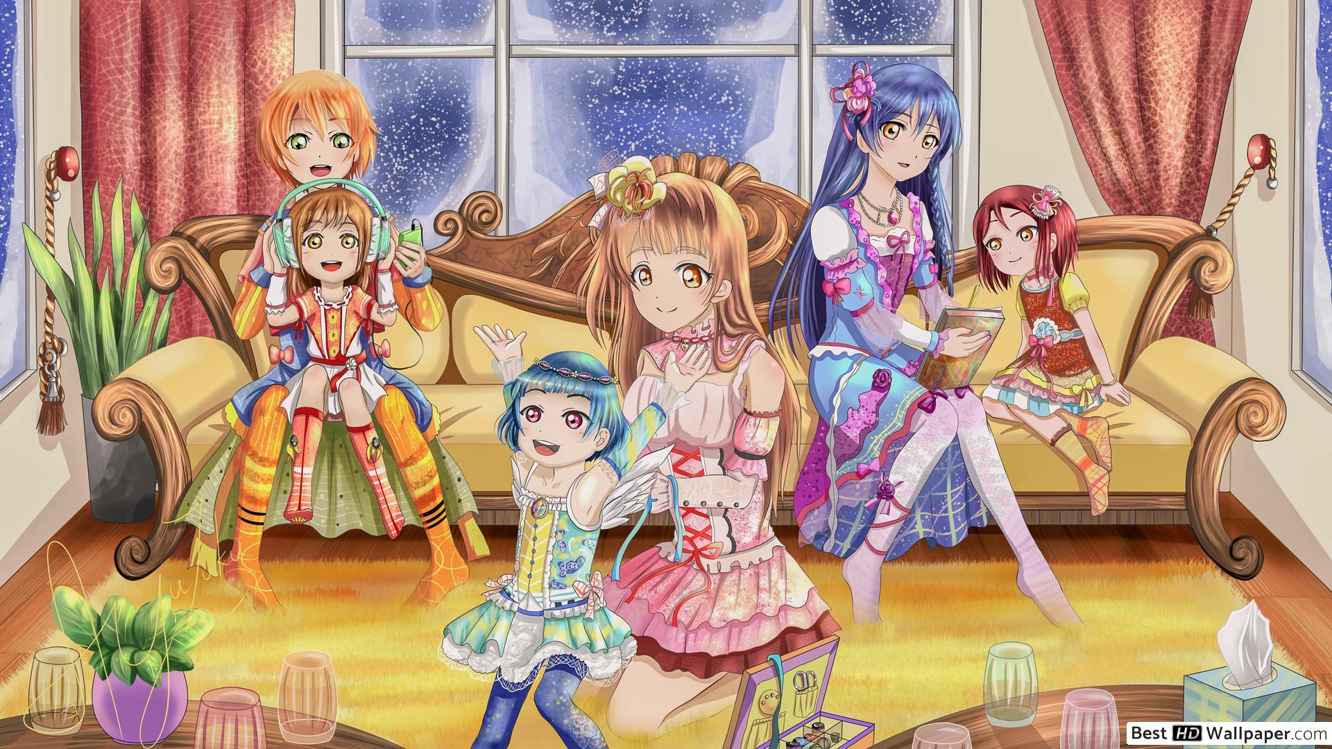 1920x1080 Love Live HD wallpaper download
