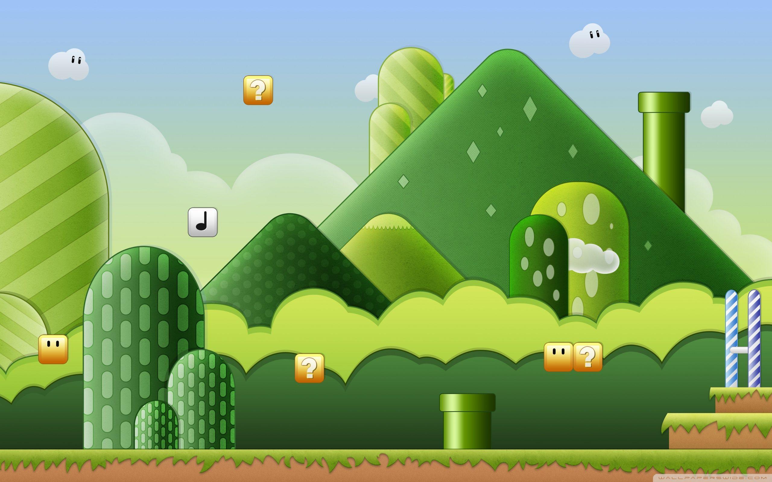 2560x1600 Super Mario Bros Ultra HD Desktop Background Wallpaper for : Multi Display, Dual Monitor