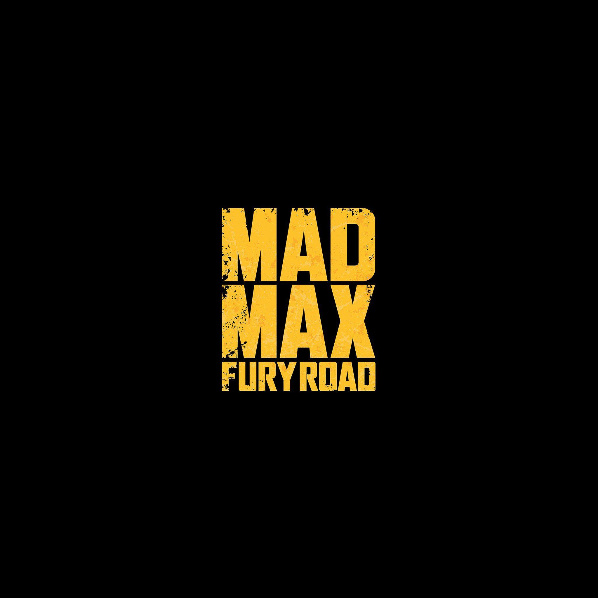 2048x2048 Mad Max Simple Word to see more awesome minimalist wallpaper! - Minimal wallpaper, Art logo, Mad max