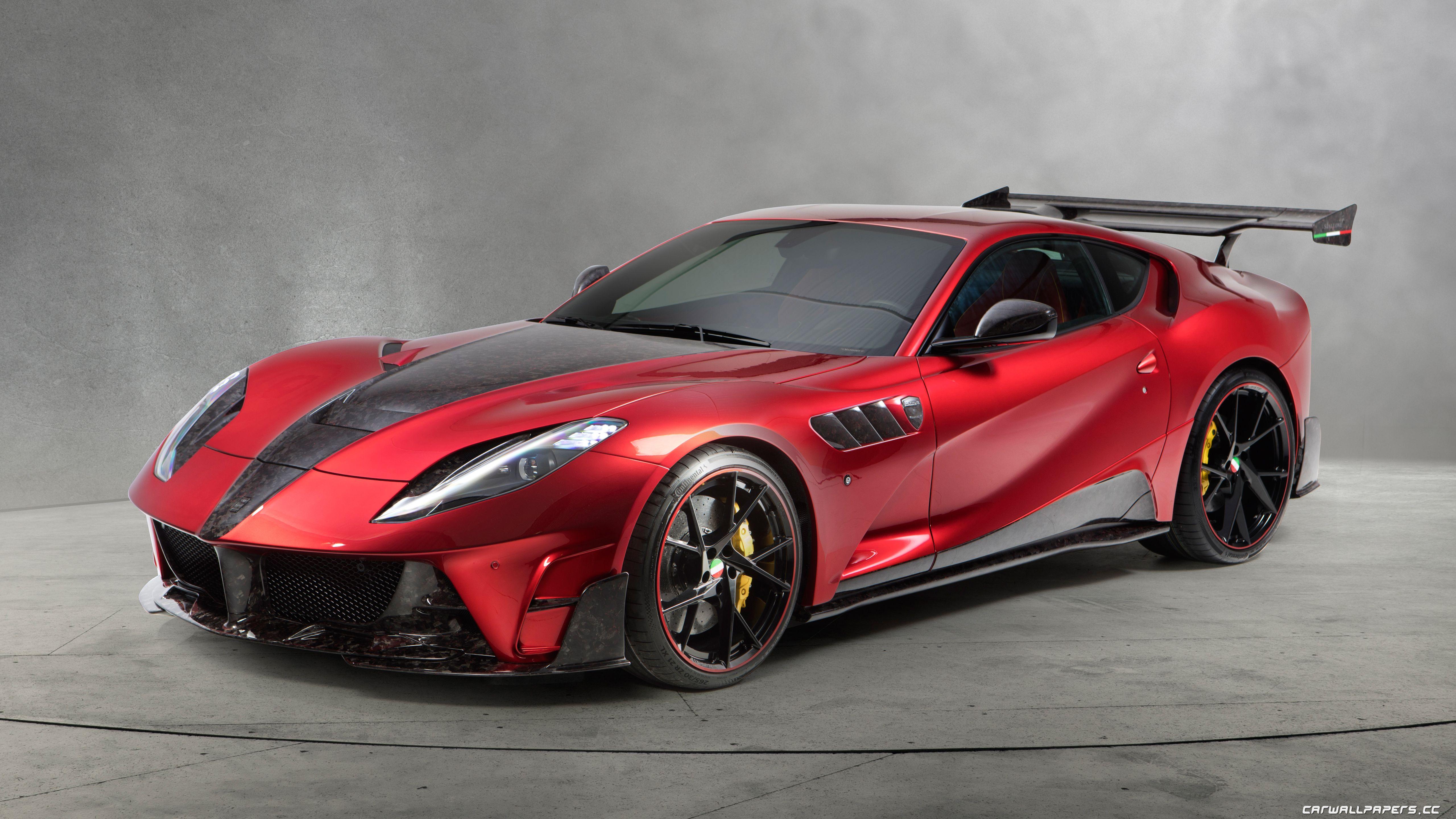 5120x2880 Car tuning desktop wallpaper Mansory Stallone Ferrari 812 Superfast