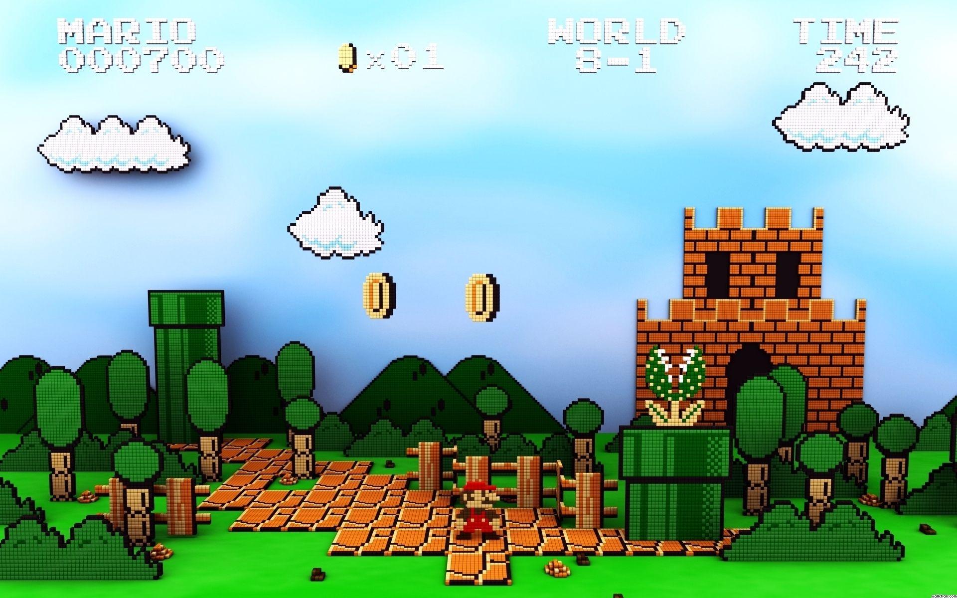 1920x1200 Super Mario Bros HD wallpaper