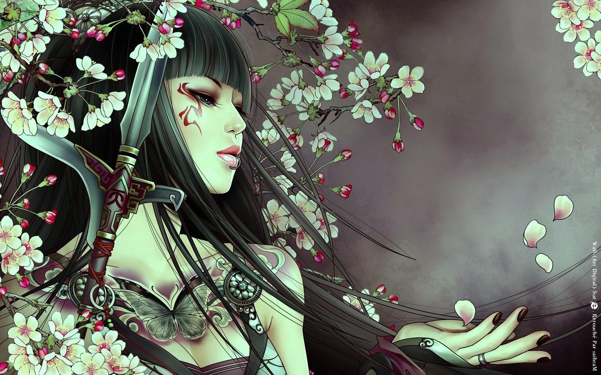 1920x1200 Japanese Anime Wallpaper