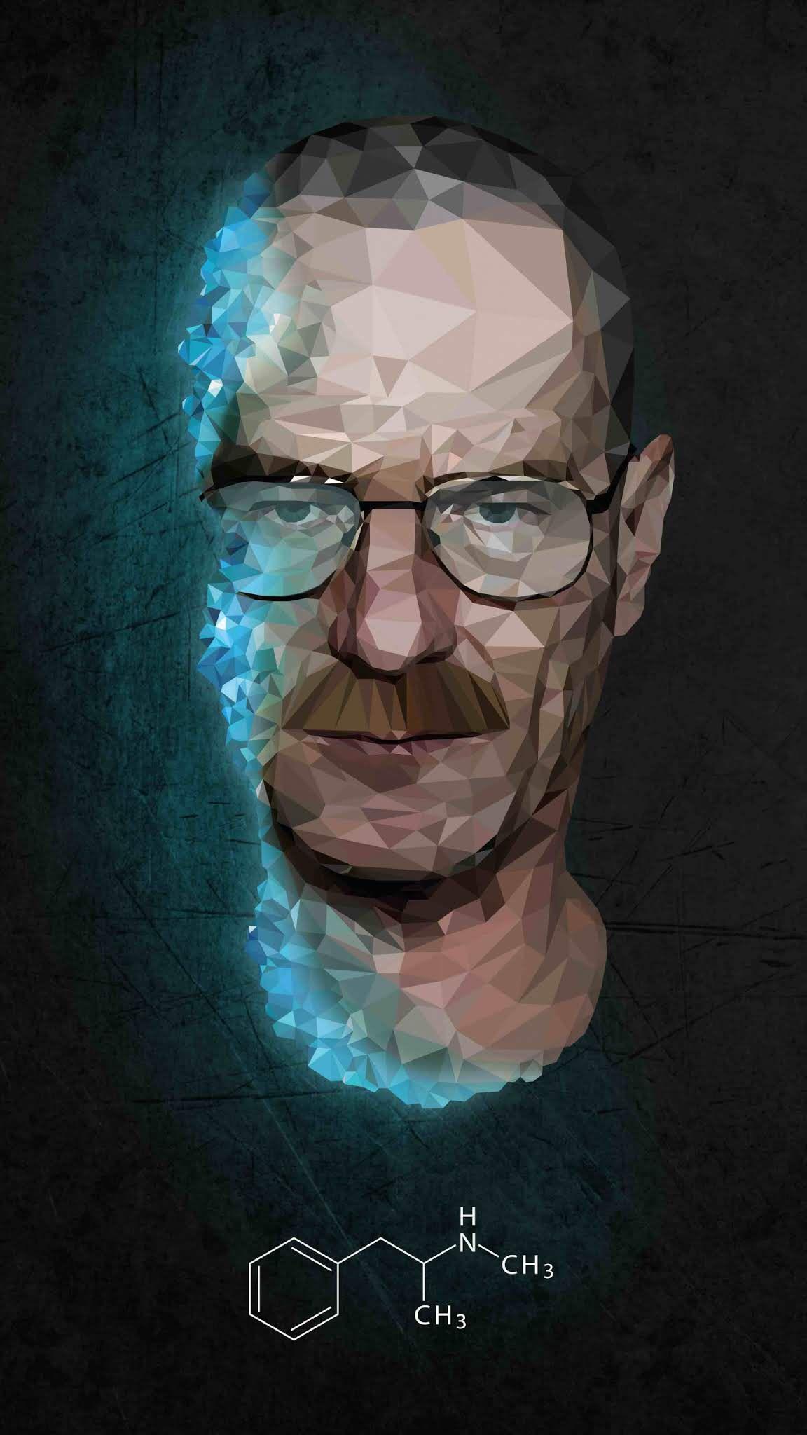 1152x2048 Fan Made Walter white Mobile Wallpaper. Mobile wallpaper, Wallpaper, Vector art