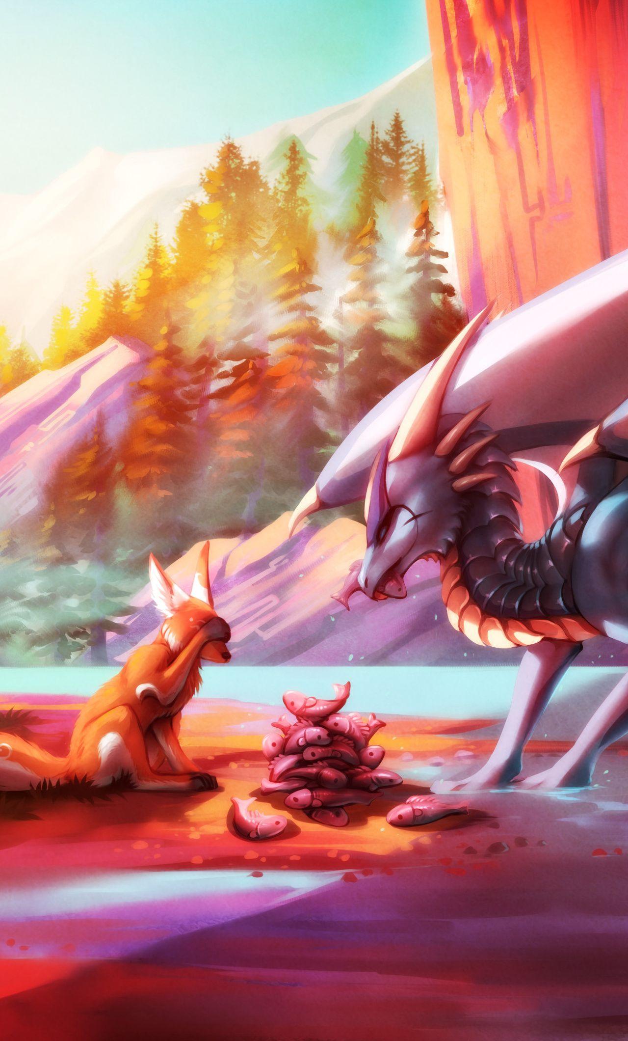 Dragon and Wolf Wallpapers Top Free Dragon and Wolf Backgrounds