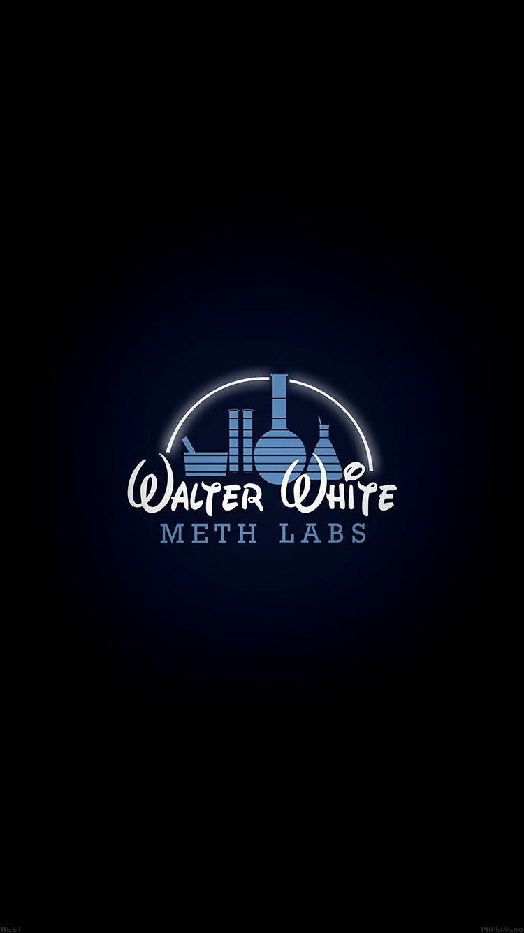 750x1334 Walter White Meth Labs Disney Parody Illust Art Wallpaper