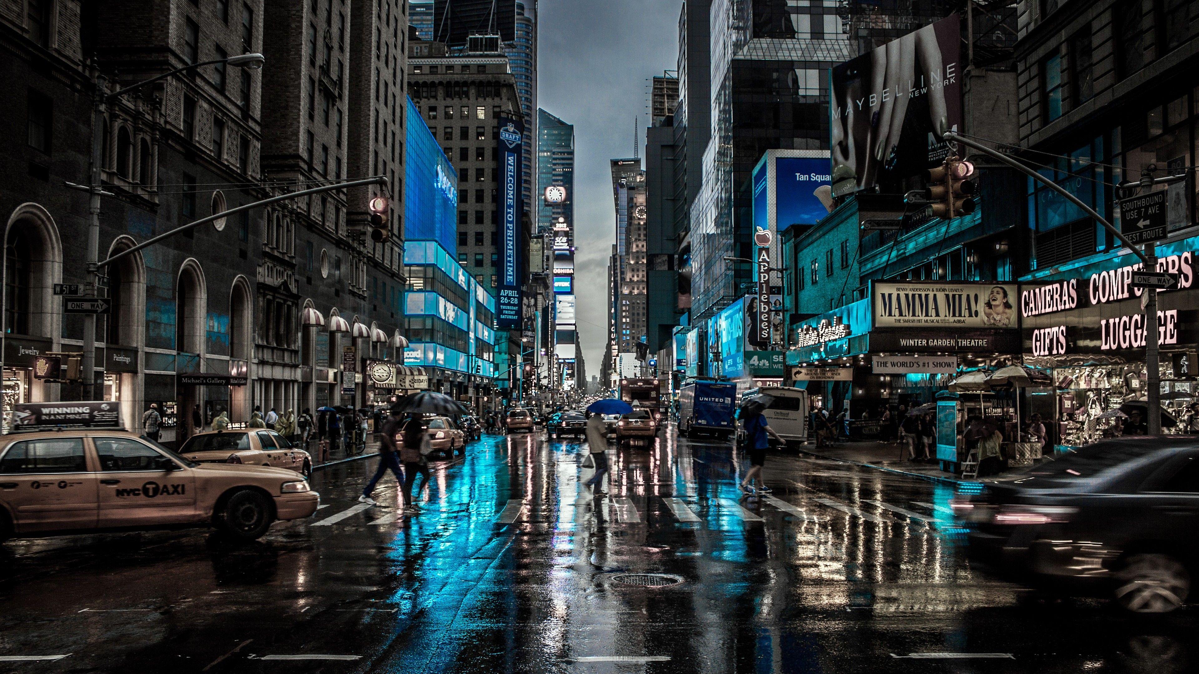 3840x2160 Wallpaper 4k New York City Street Reflection Motion Blur Dark 4k 4k Wallpaper, City Wallpaper, Dark Wallpaper, Hd Wallpaper, New York Wallpaper, Photography Wallpaper, Reflection Wallpaper, Street Wallpaper, World Wallpaper