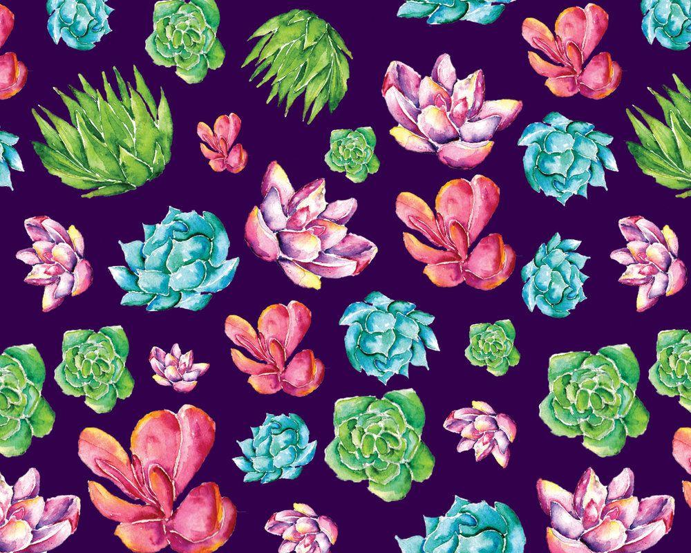 1000x800 Freebie Alert: Succulent Background
