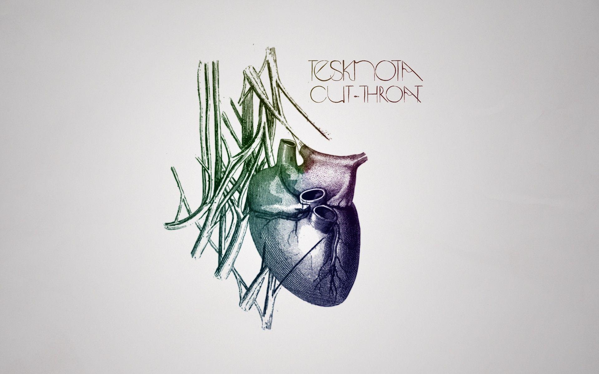 1920x1200 Anatomy Cut Throat Heart Itunes Music Organ Tesknota Wallpaper:1920x1200