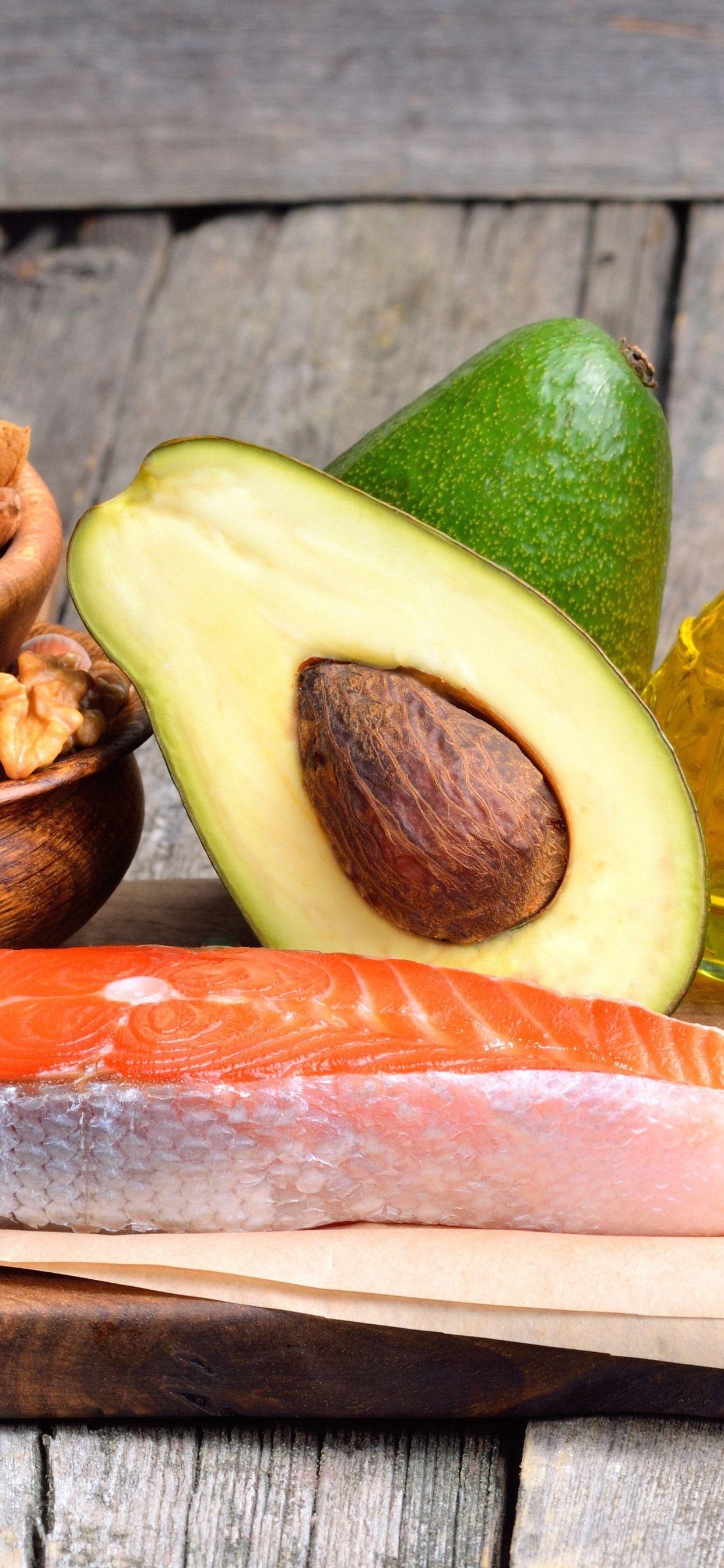 1242x2688 Nuts, Avocado, Olives, Fish, Oil 1242x2688 IPhone 11 Pro XS Max Wallpaper, Background, Picture, Image