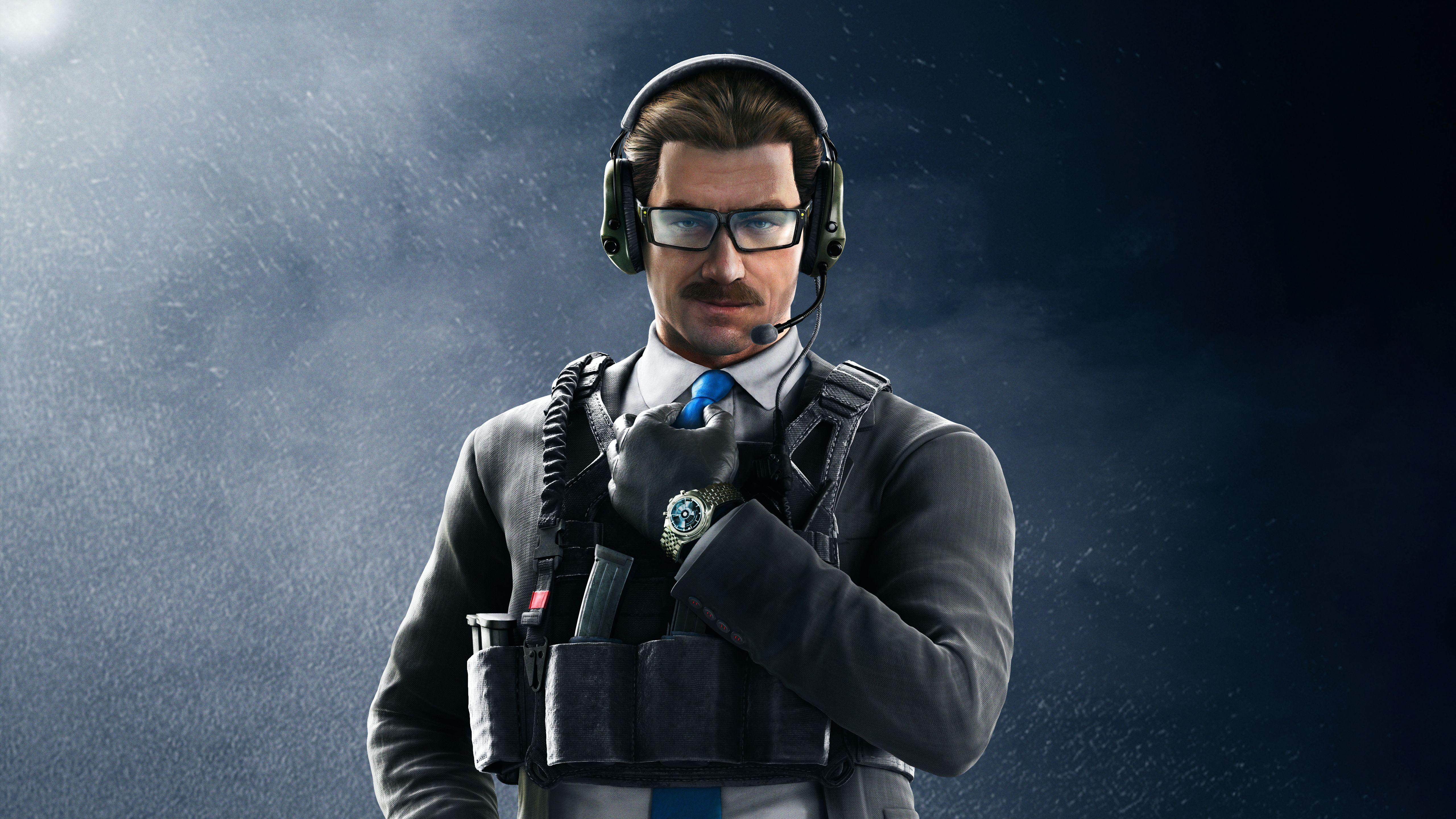5120x2880 Operator Warden in Rainbow Six Siege Operation Phantom Sight 4K Wallpaper