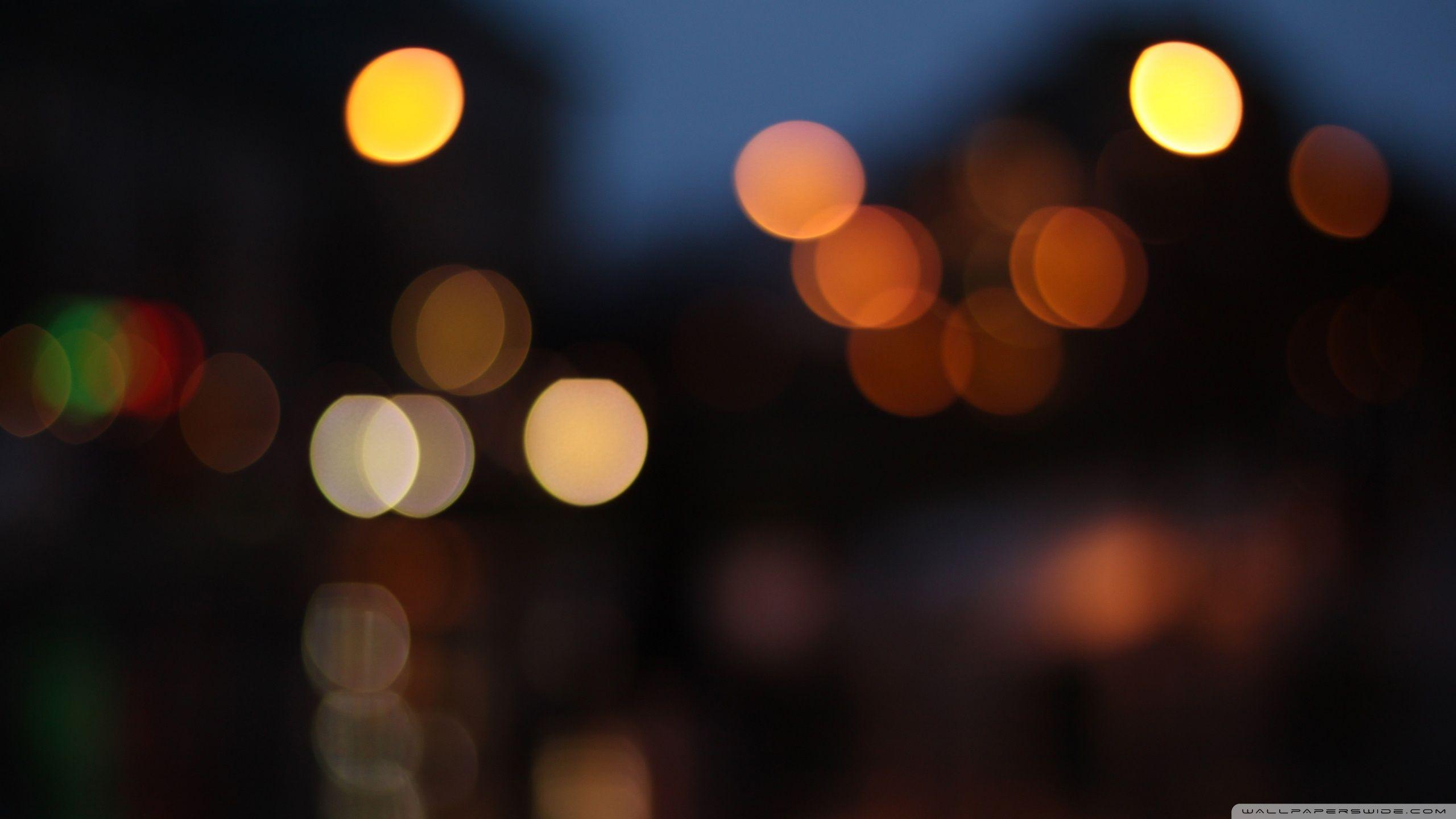 2560x1440 Bokeh Lights Ultra HD Desktop Background Wallpaper for 4K UHD TV : Tablet