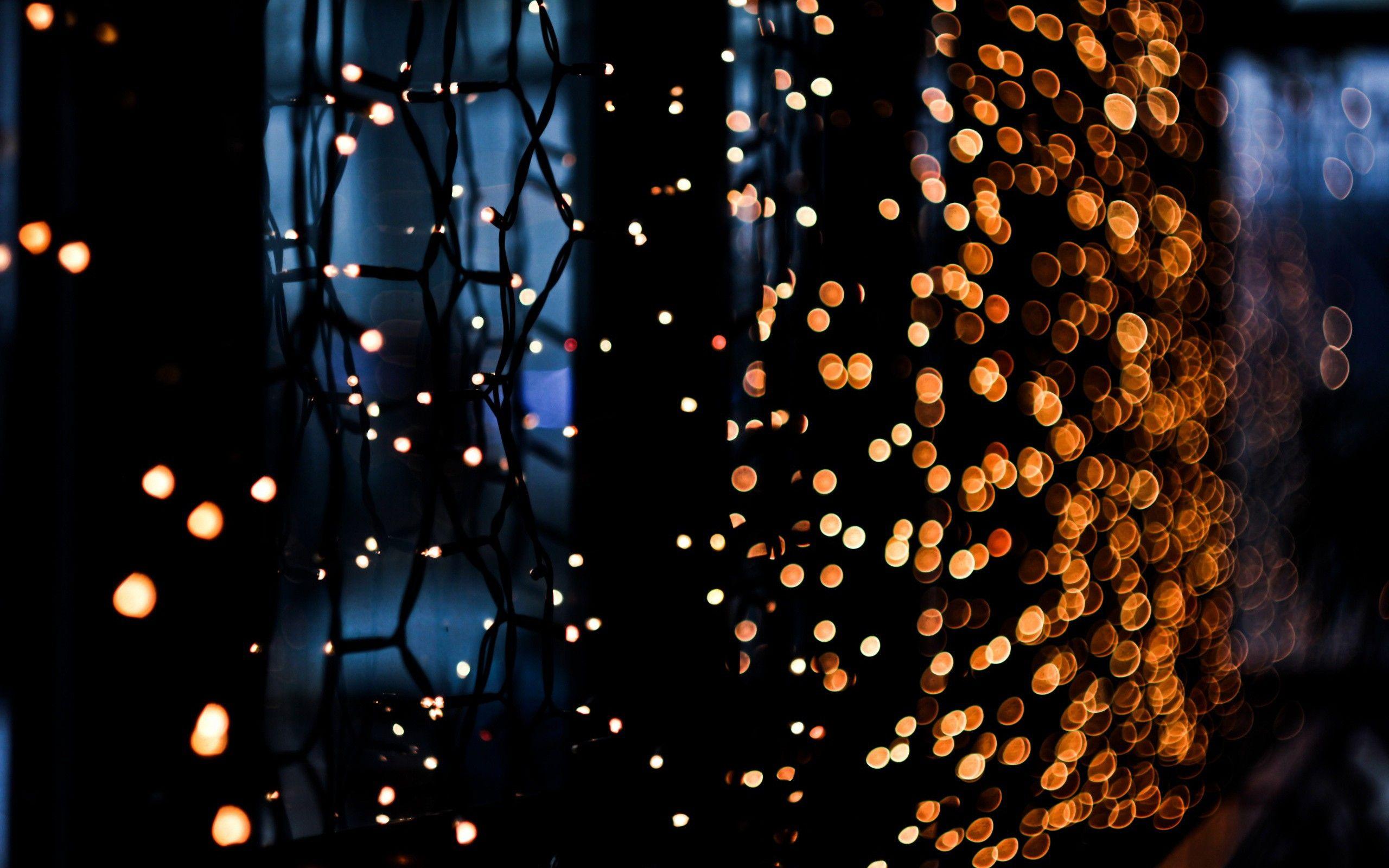 2560x1600 Night lights artistic bokeh wallpaperx1600