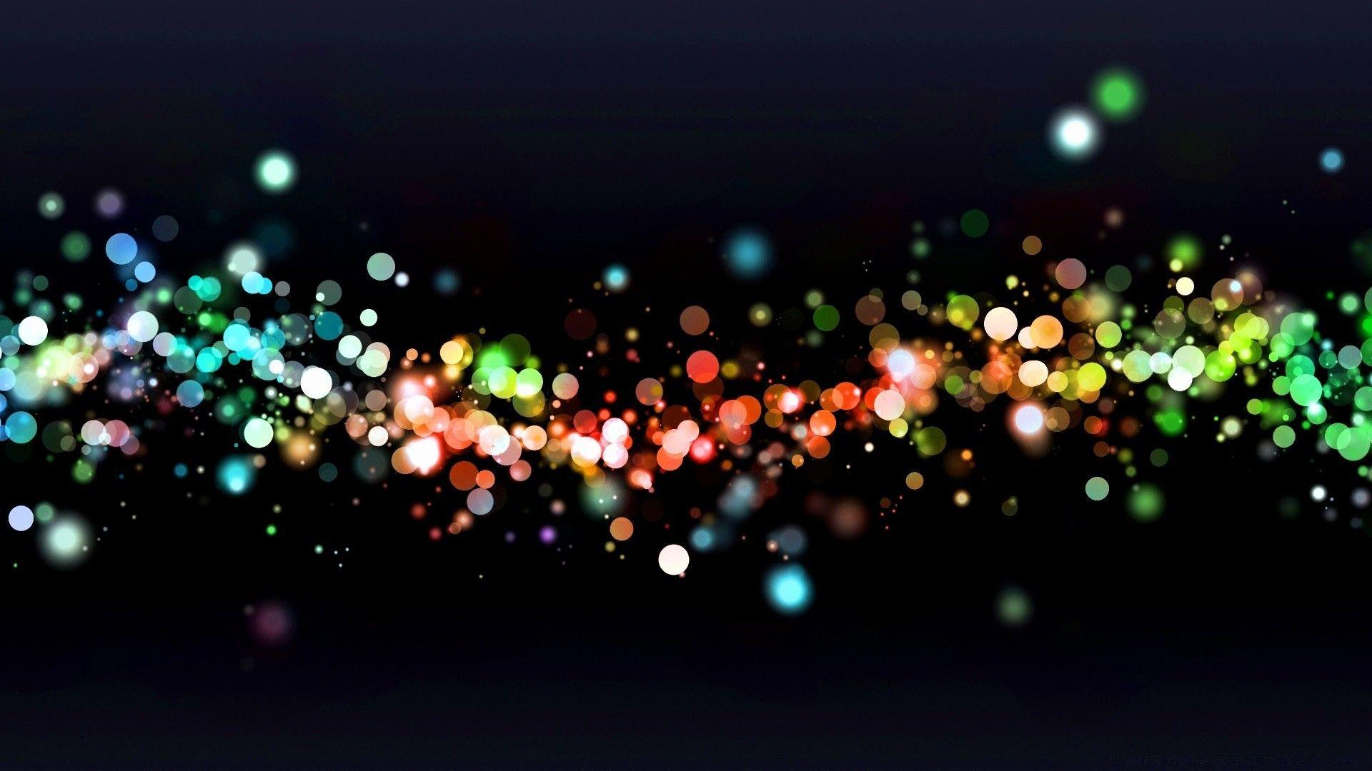 1920x1080 Colorful Night Bokeh