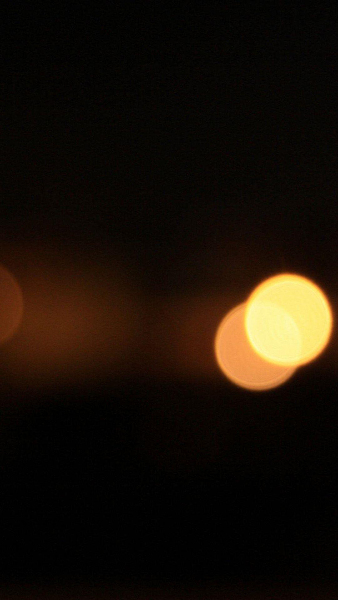 1080x1920 Bokeh Golden Lights Night Android Wallpaper free download