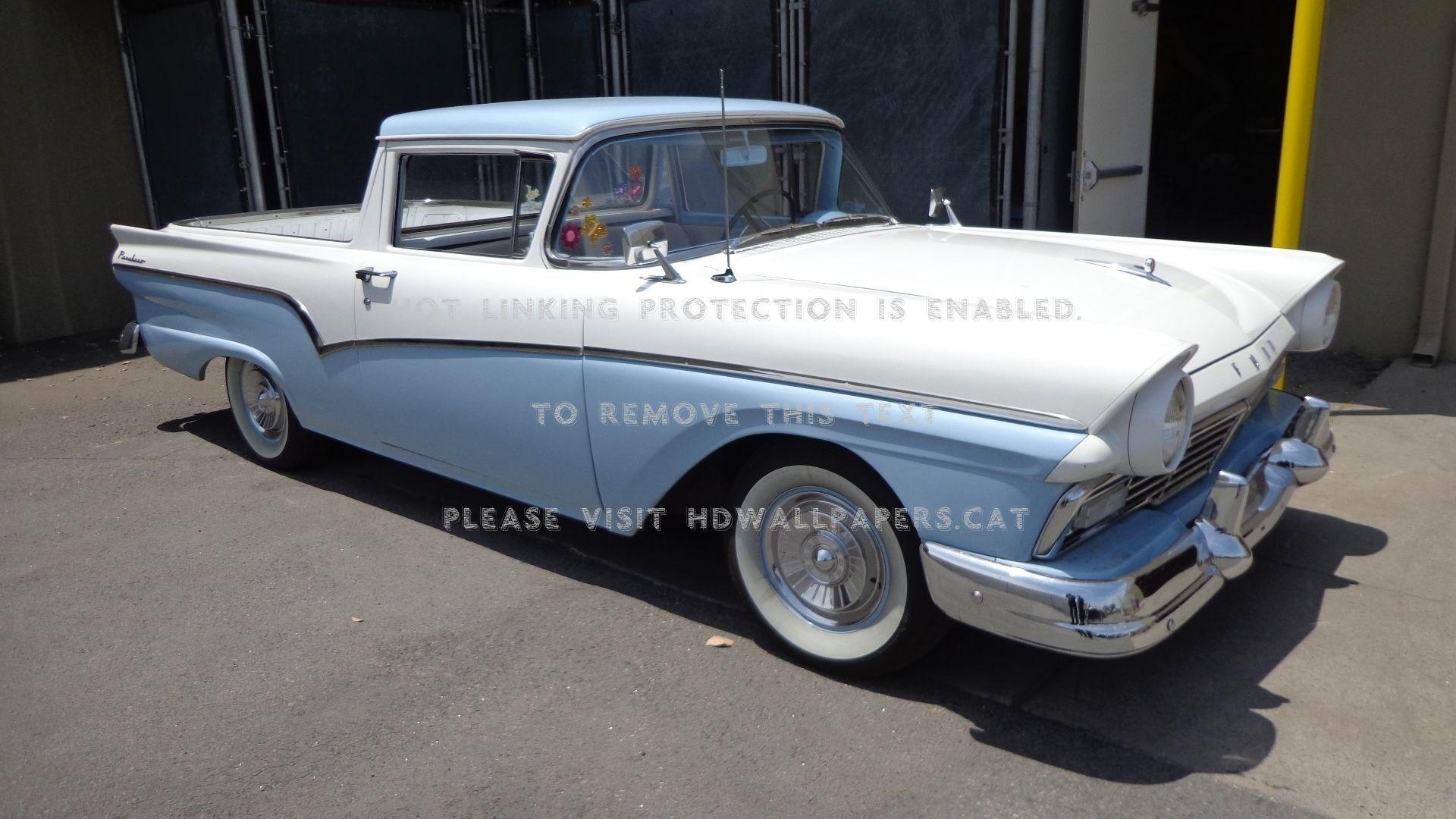1920x1080 50's Ford Ranchero Car Old Timer